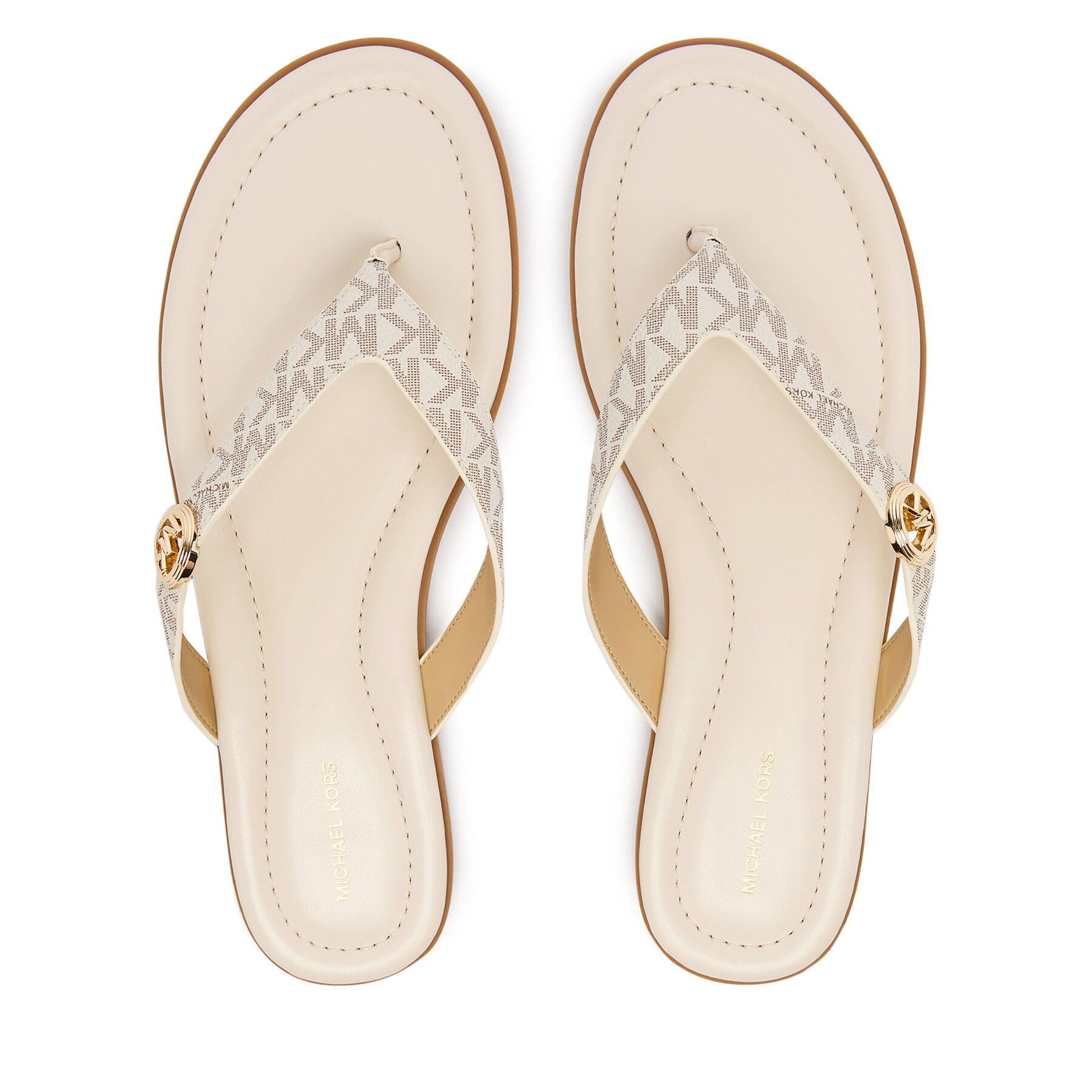 MICHAEL Michael Kors Japonki Ering Thong 40S6ERFS1B Écru