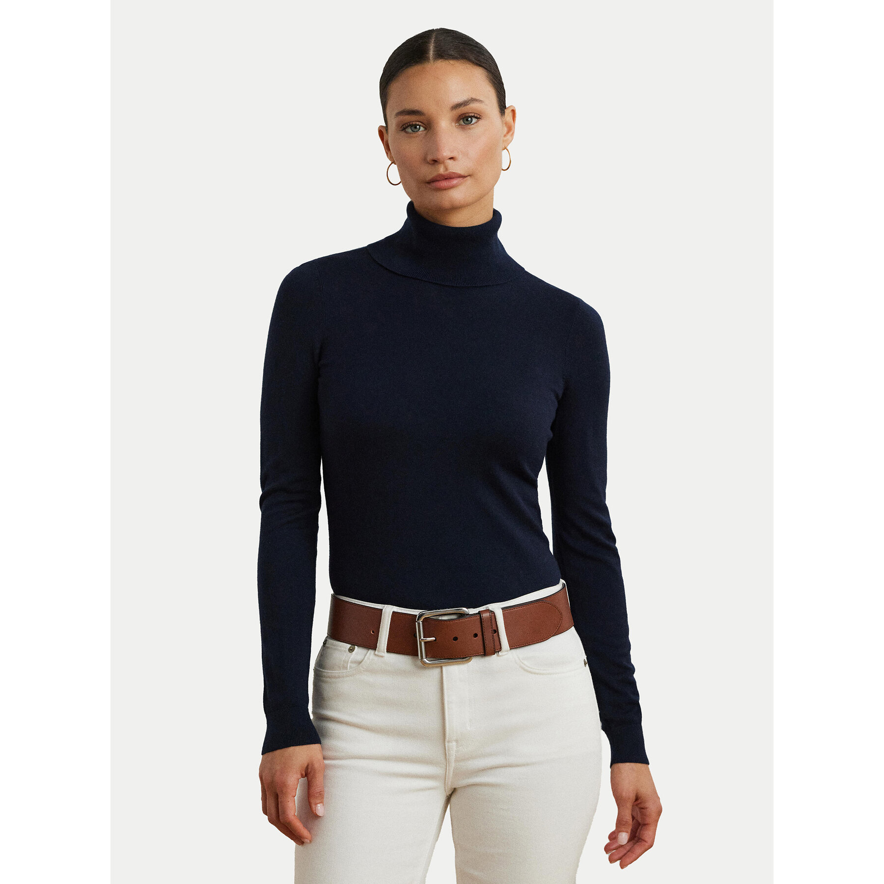 Lauren Ralph Lauren Golf 200940470002 Granatowy Slim Fit