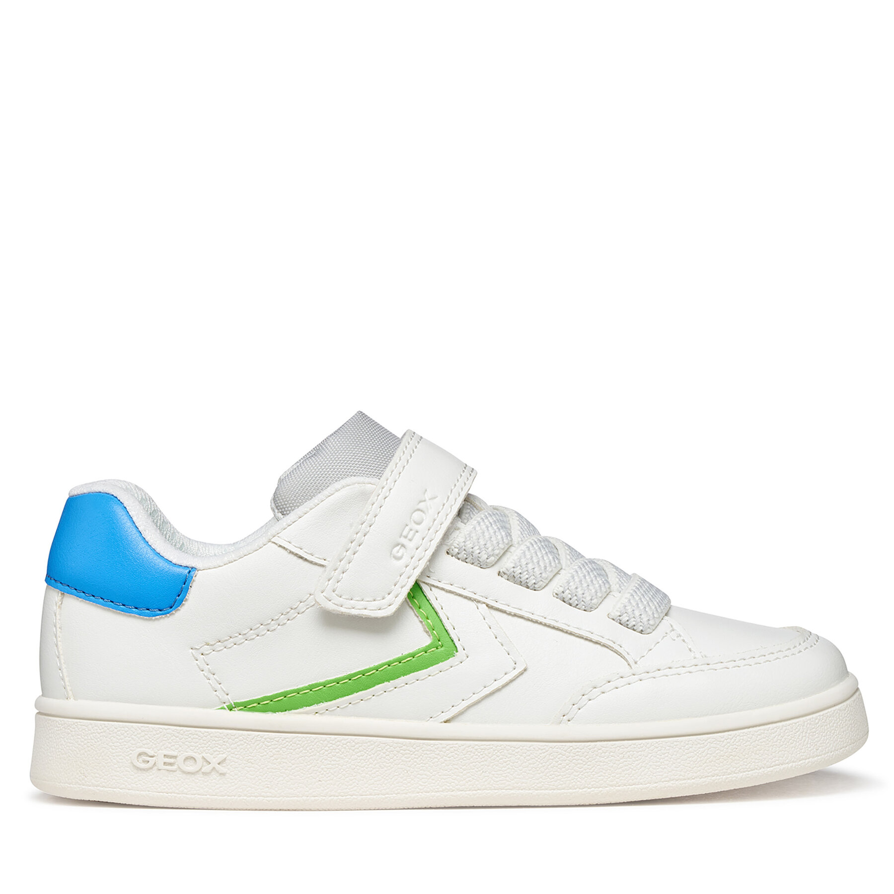 Geox Sneakersy J Eclyper Boy J55LSA 05411 C0478 S Biały