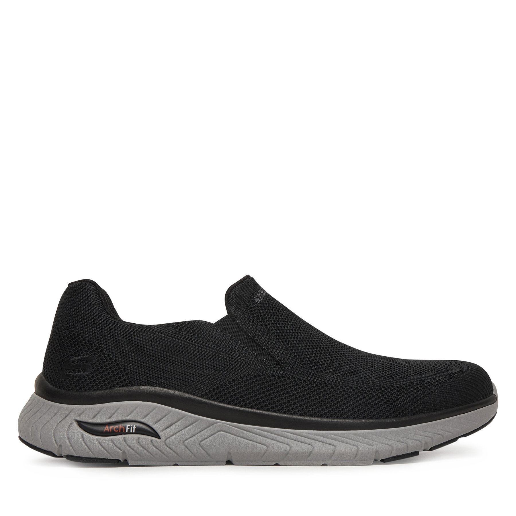 Skechers Sneakersy Arch Fit Crosser Slip-On Sports 205345/BLK Czarny