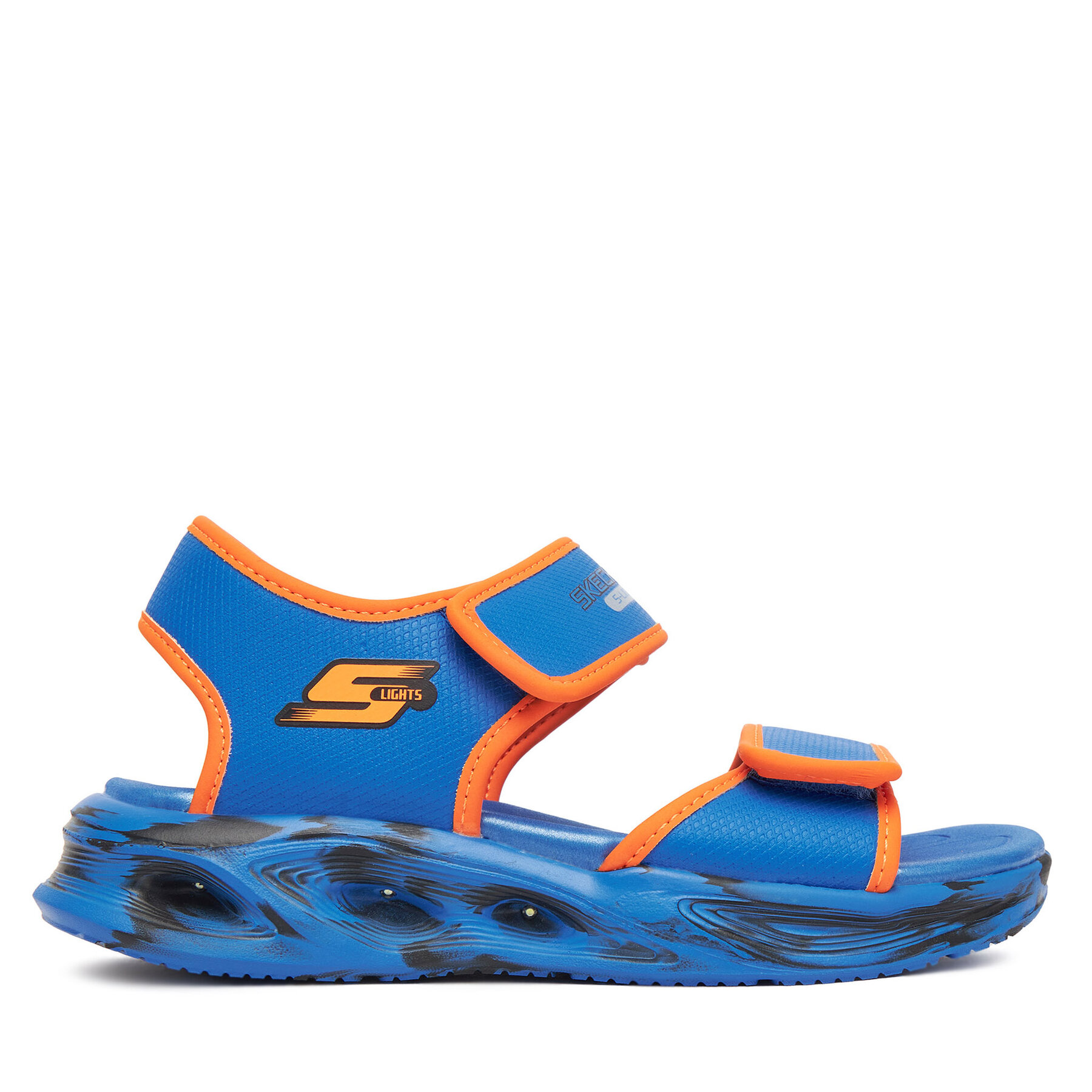 Skechers Sandały Sola Glow Sandal-Fusion Brights 407032L/BLOR Niebieski