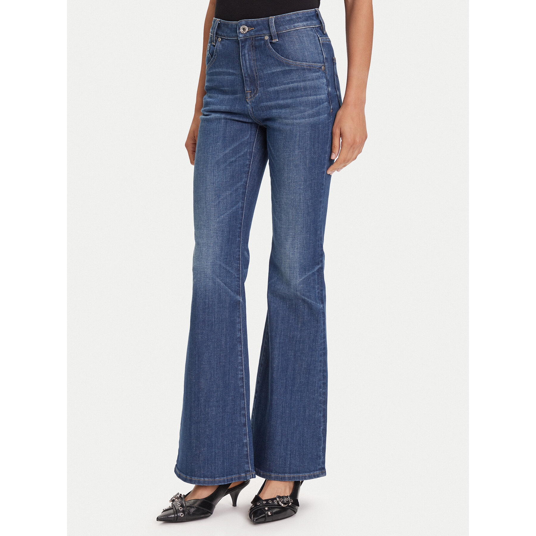 Miss Sixty Jeansy 6S1JJ2640T Granatowy Regular Fit