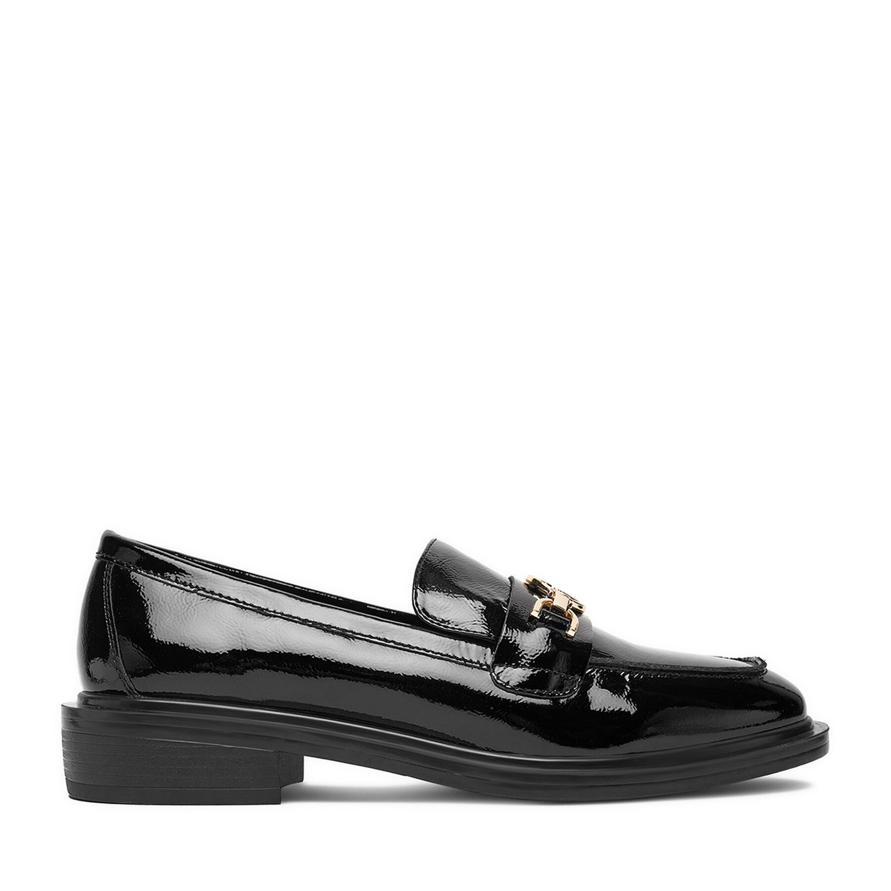 Eva Minge Loafersy EO-NOOR-330-25A-N337 Czarny