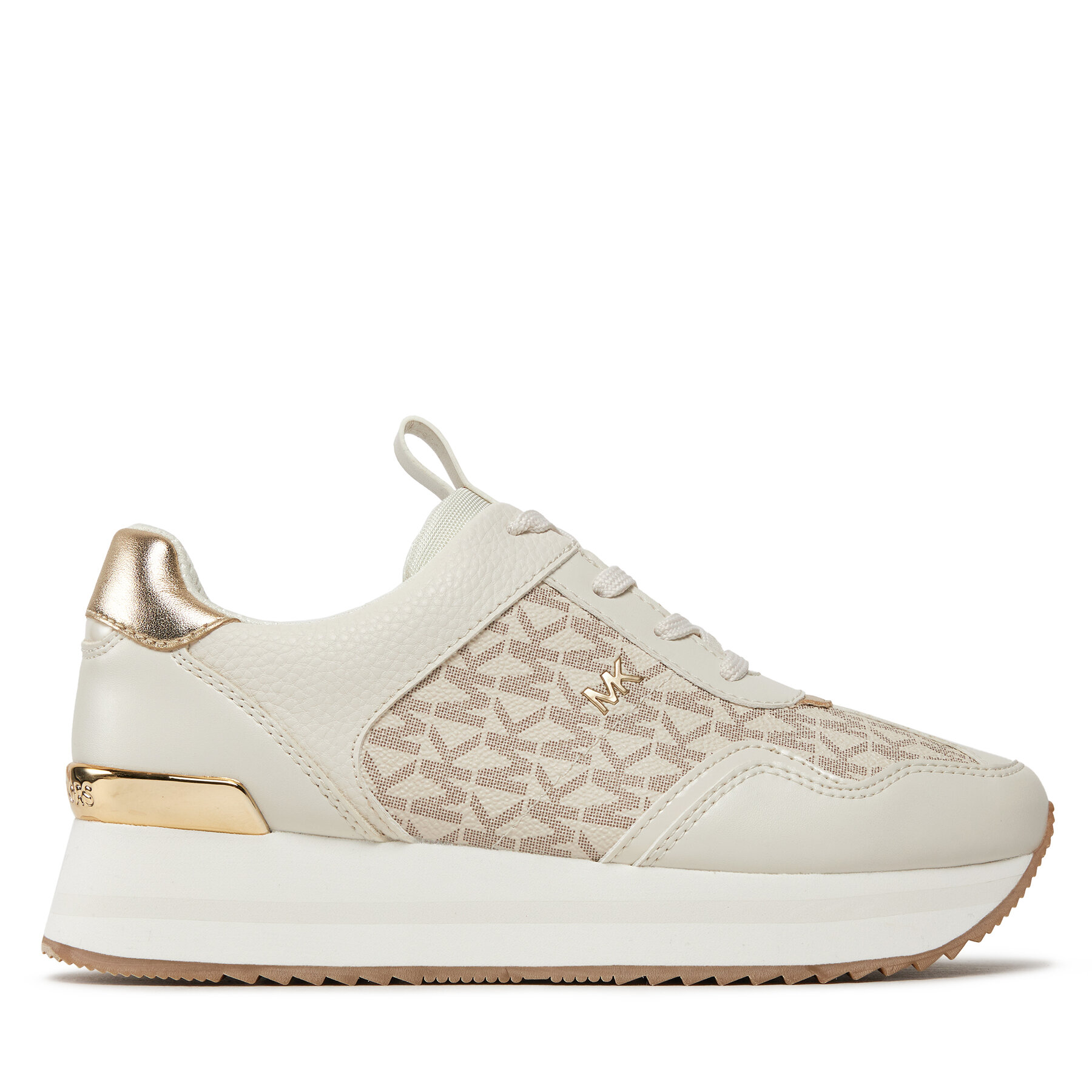 MICHAEL Michael Kors Sneakersy Raina Trainer 43R4RNFSAB Écru