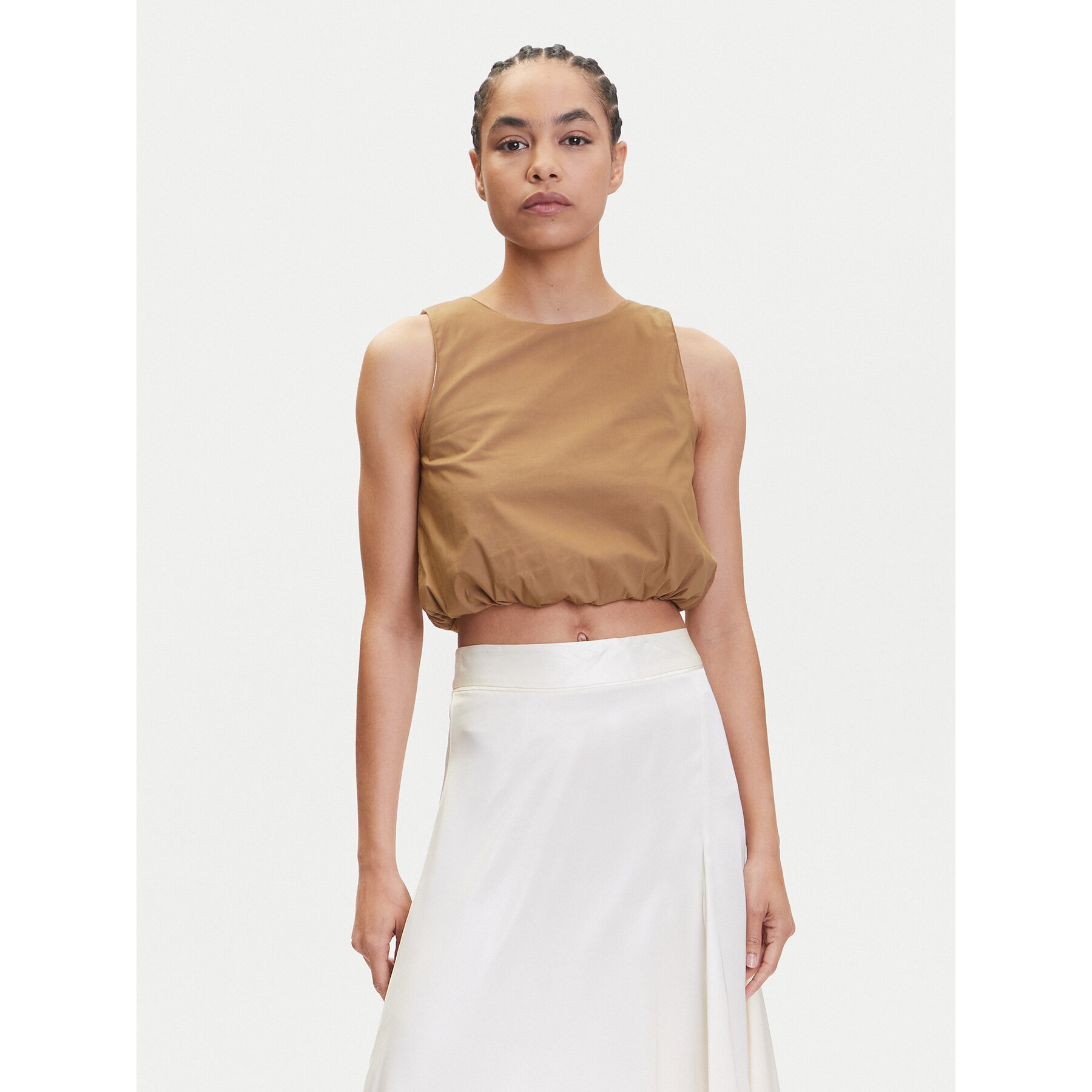 Marella Top Chiatta 2515161132 Brązowy Regular Fit
