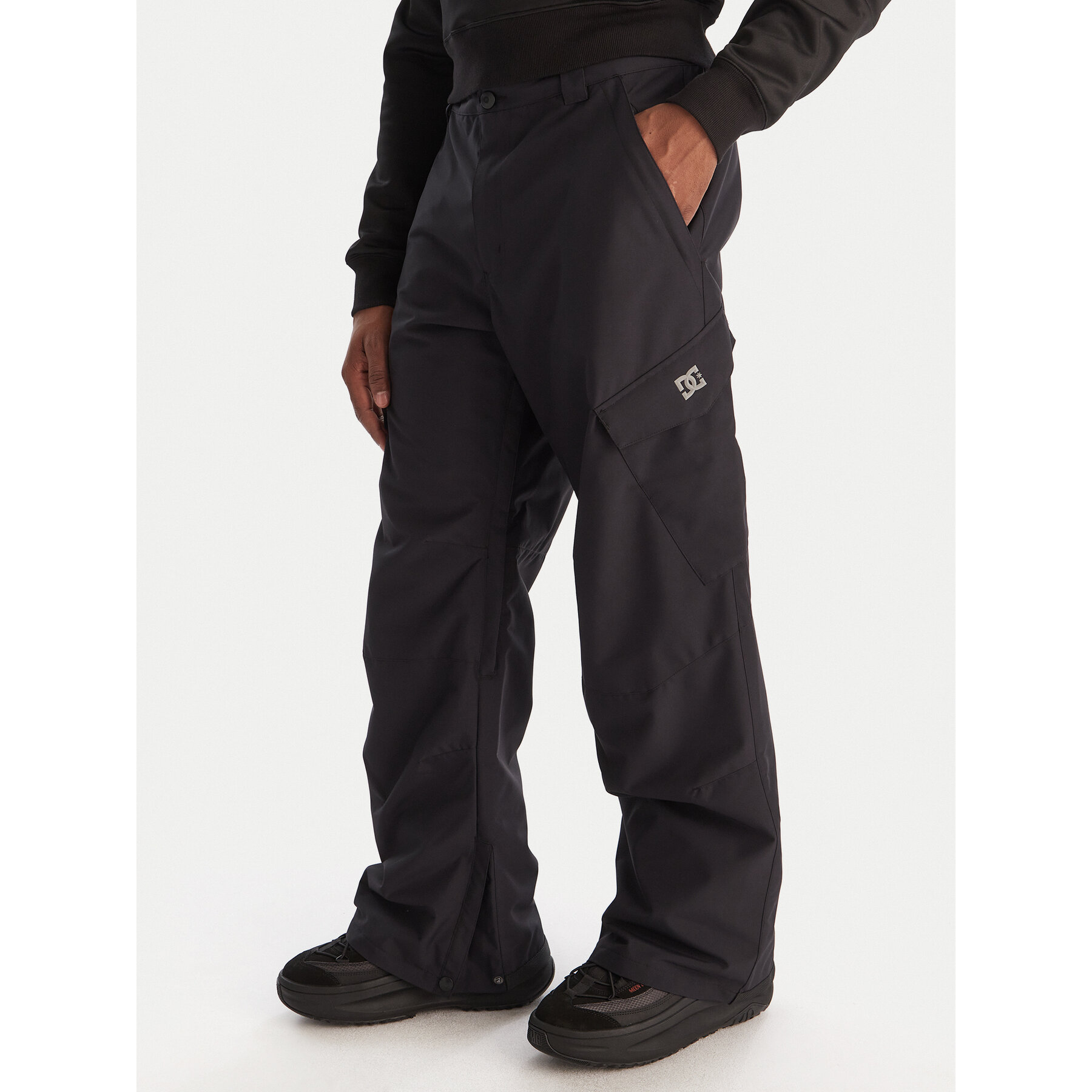 DC Shoes Spodnie snowboardowe Banshee Snpt ADYTP03042 Czarny Regular Fit