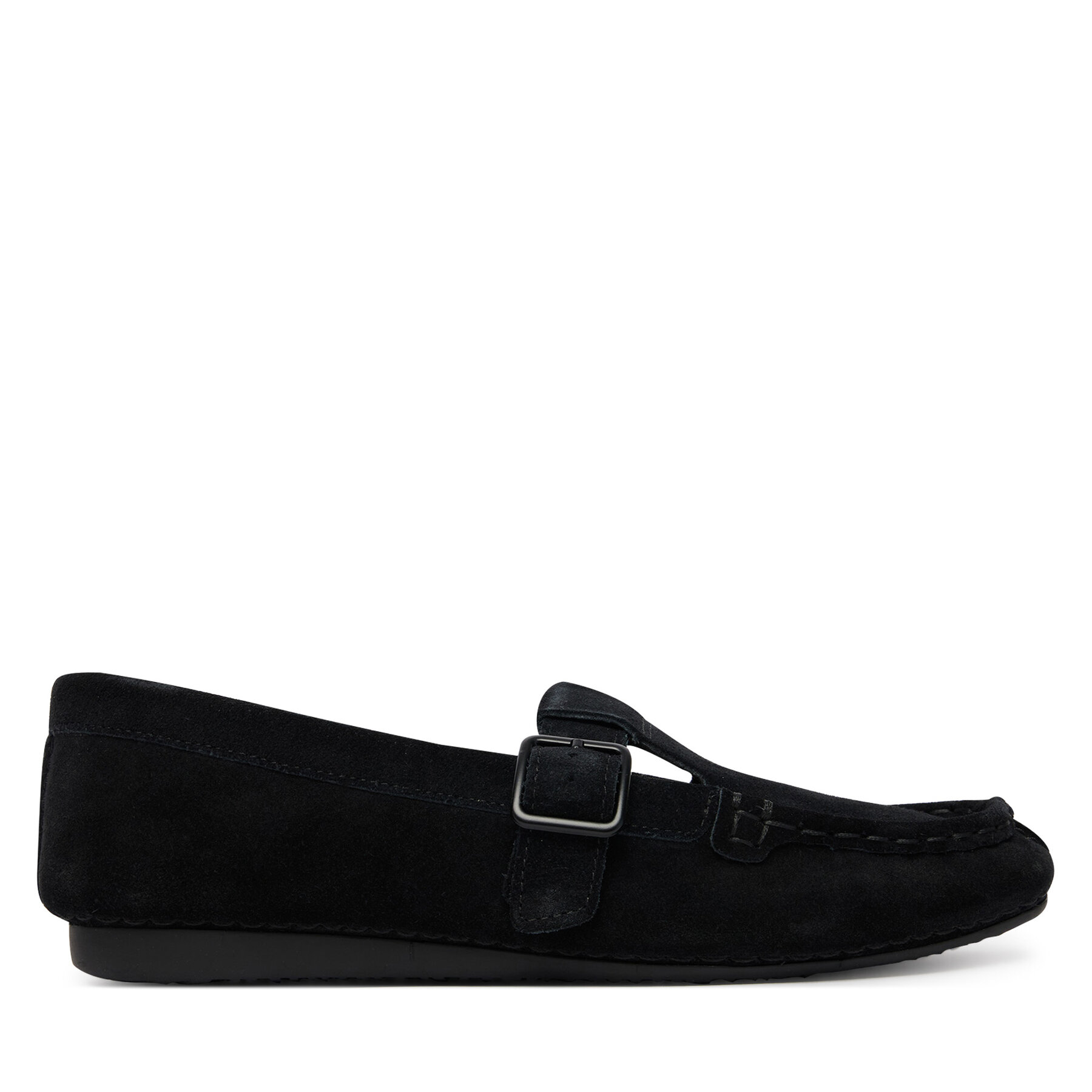 Clarks Mokasyny Freckle Tbar 26185903 Czarny
