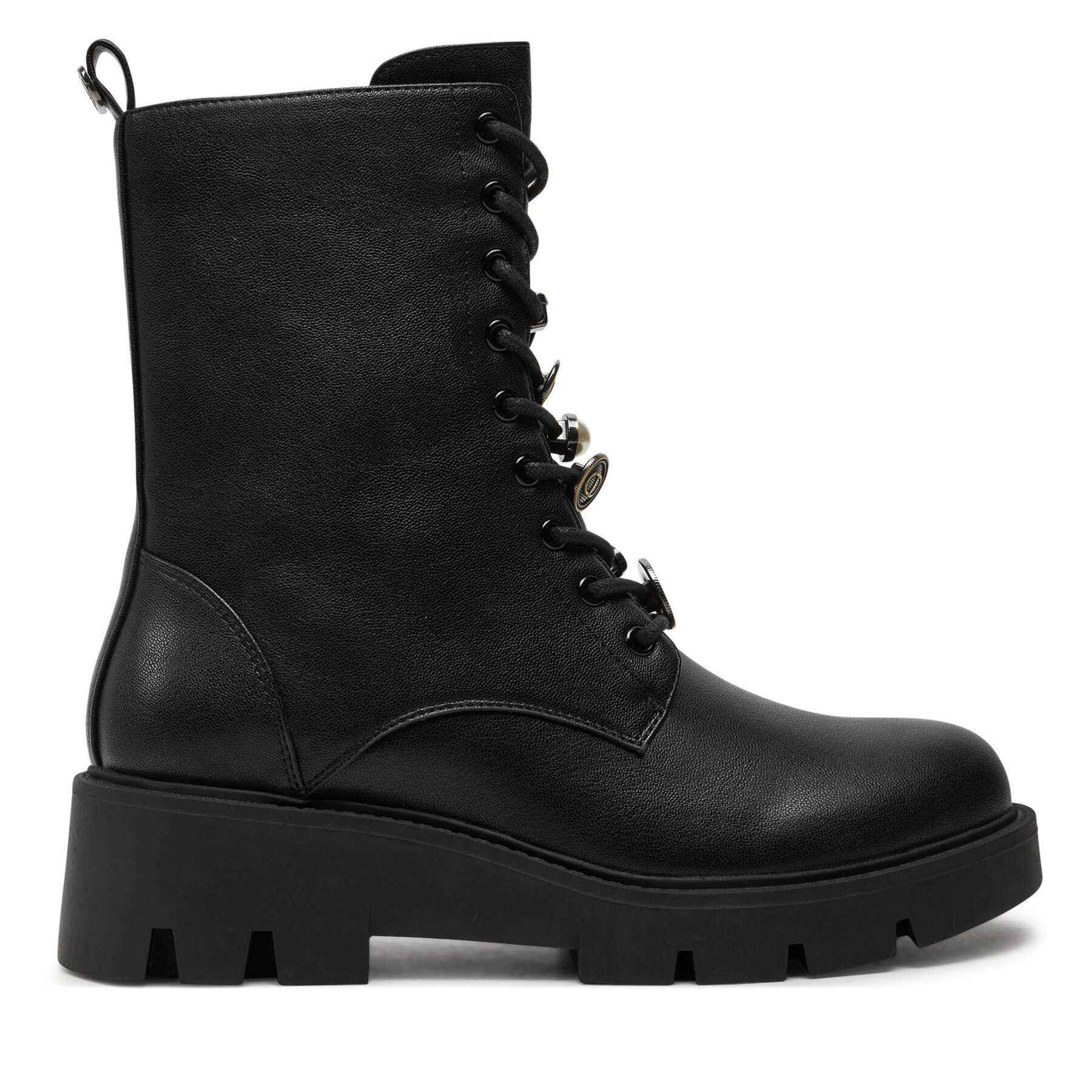 TWINSET Trapery 242TCP054 Czarny