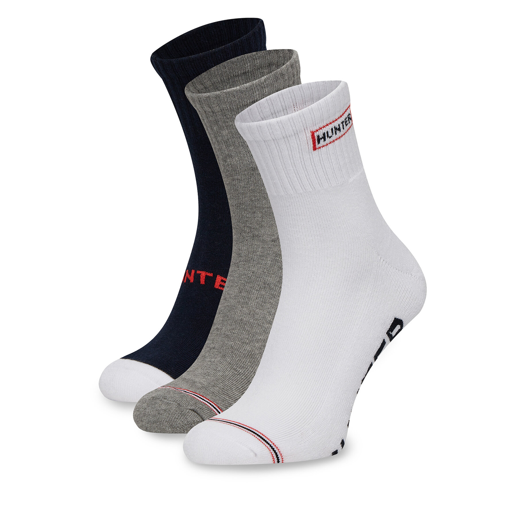 Hunter Skarpety długie AS_HUNTER_01Z_SS25 (3-PACK) Biały
