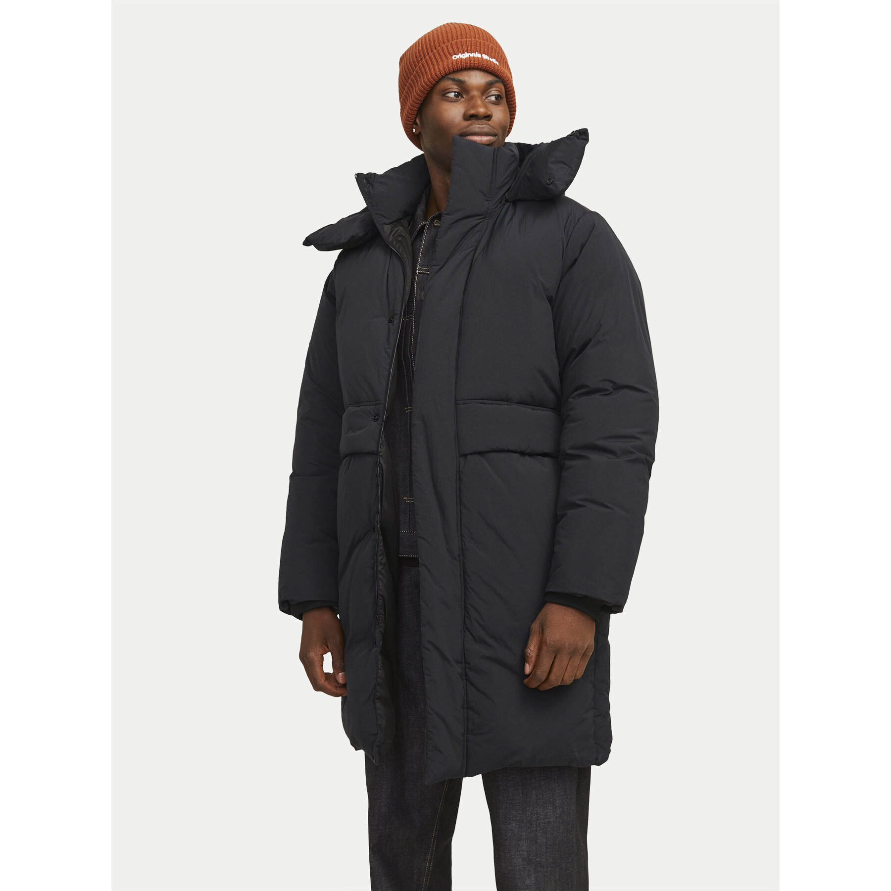 Jack & Jones Kurtka zimowa Bolton 12259486 Czarny Regular Fit