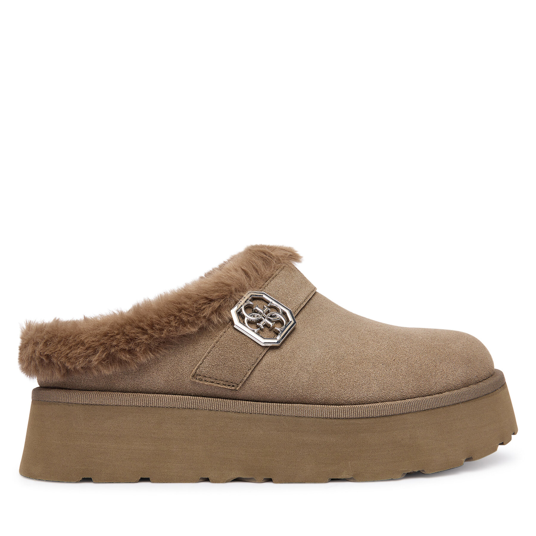 Guess Śniegowce FLFDOC ESU06 Brązowy