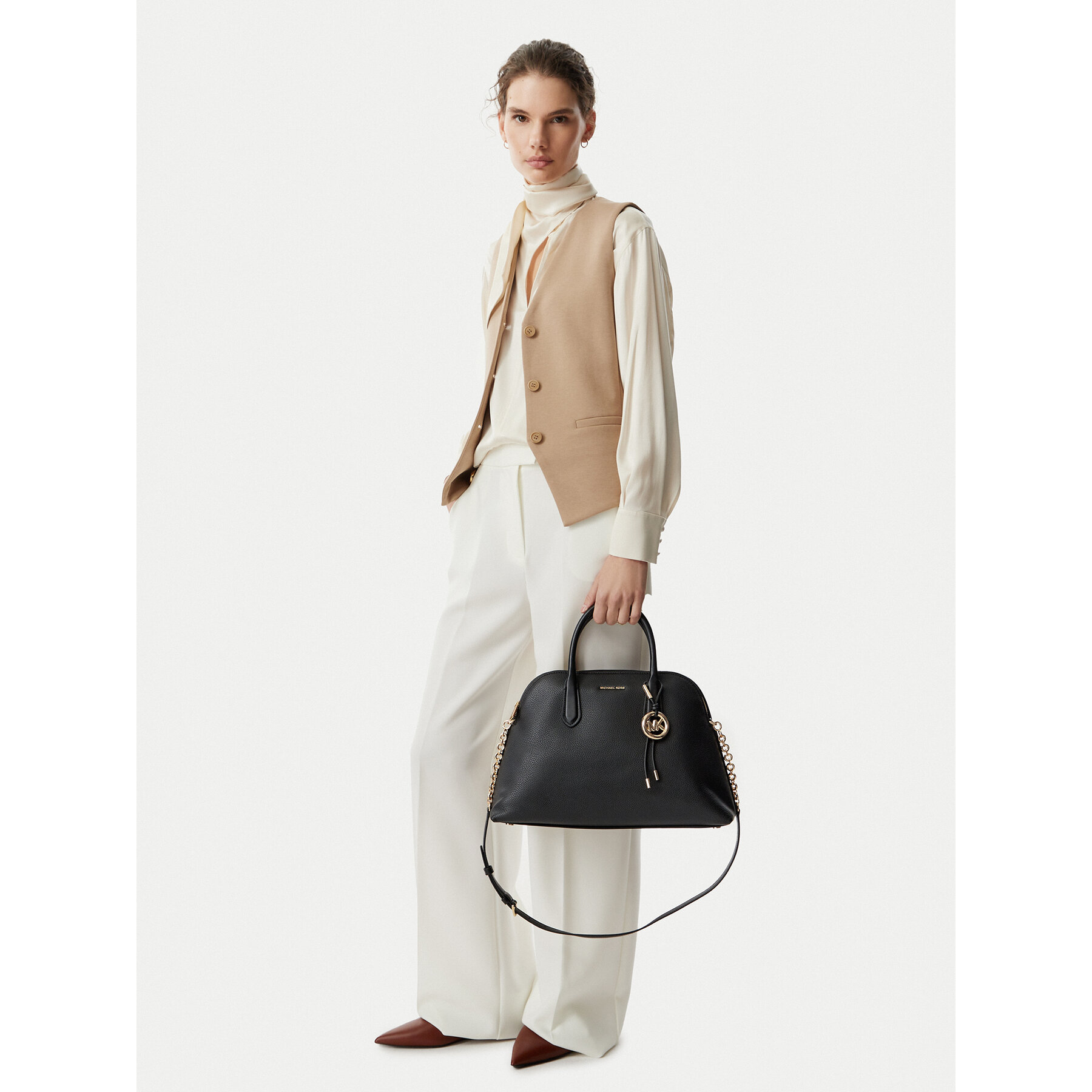 MICHAEL Michael Kors Torebka 30T6GX4S7L Czarny
