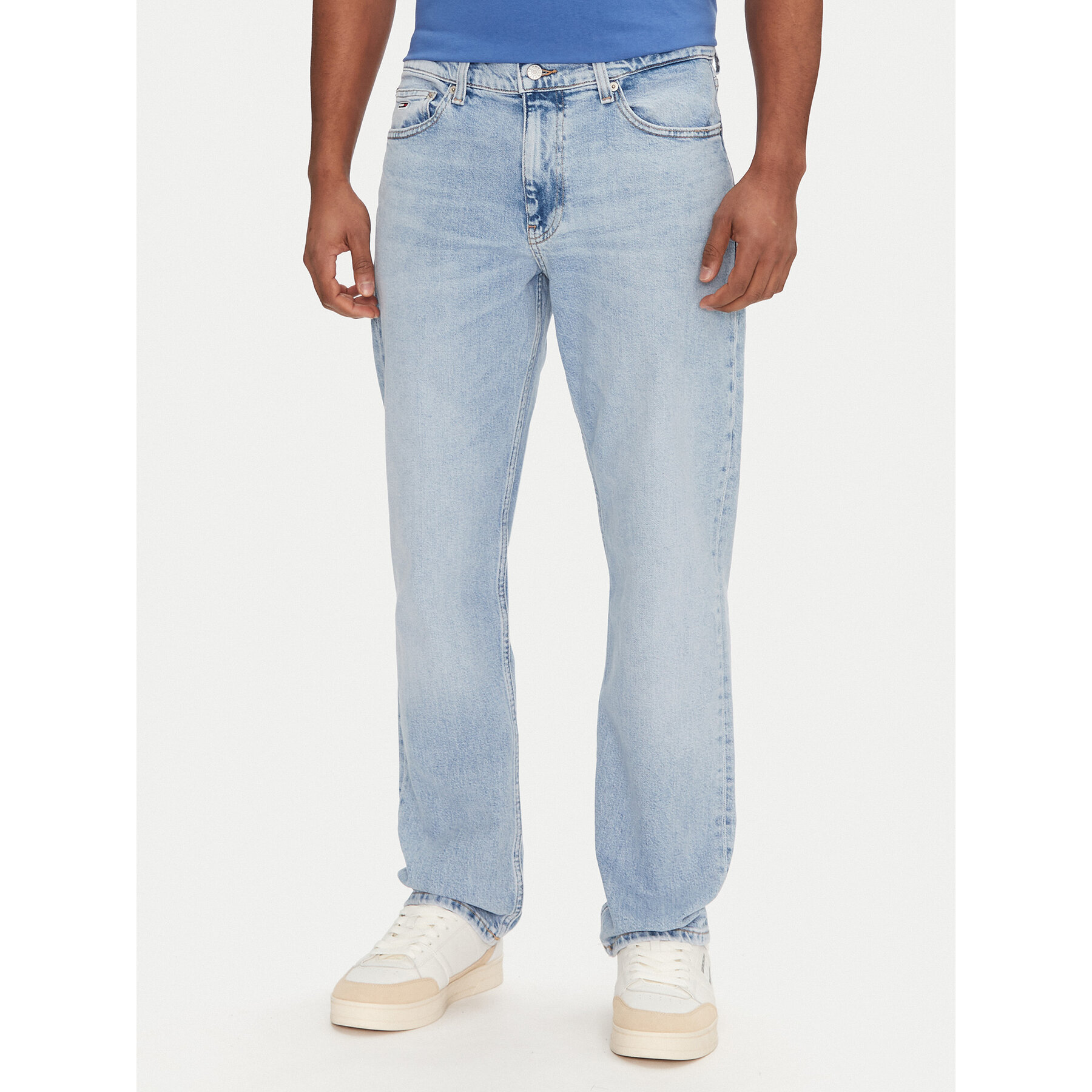 Tommy Jeans Jeansy Ryan DM0DM21024 Niebieski Slim Fit