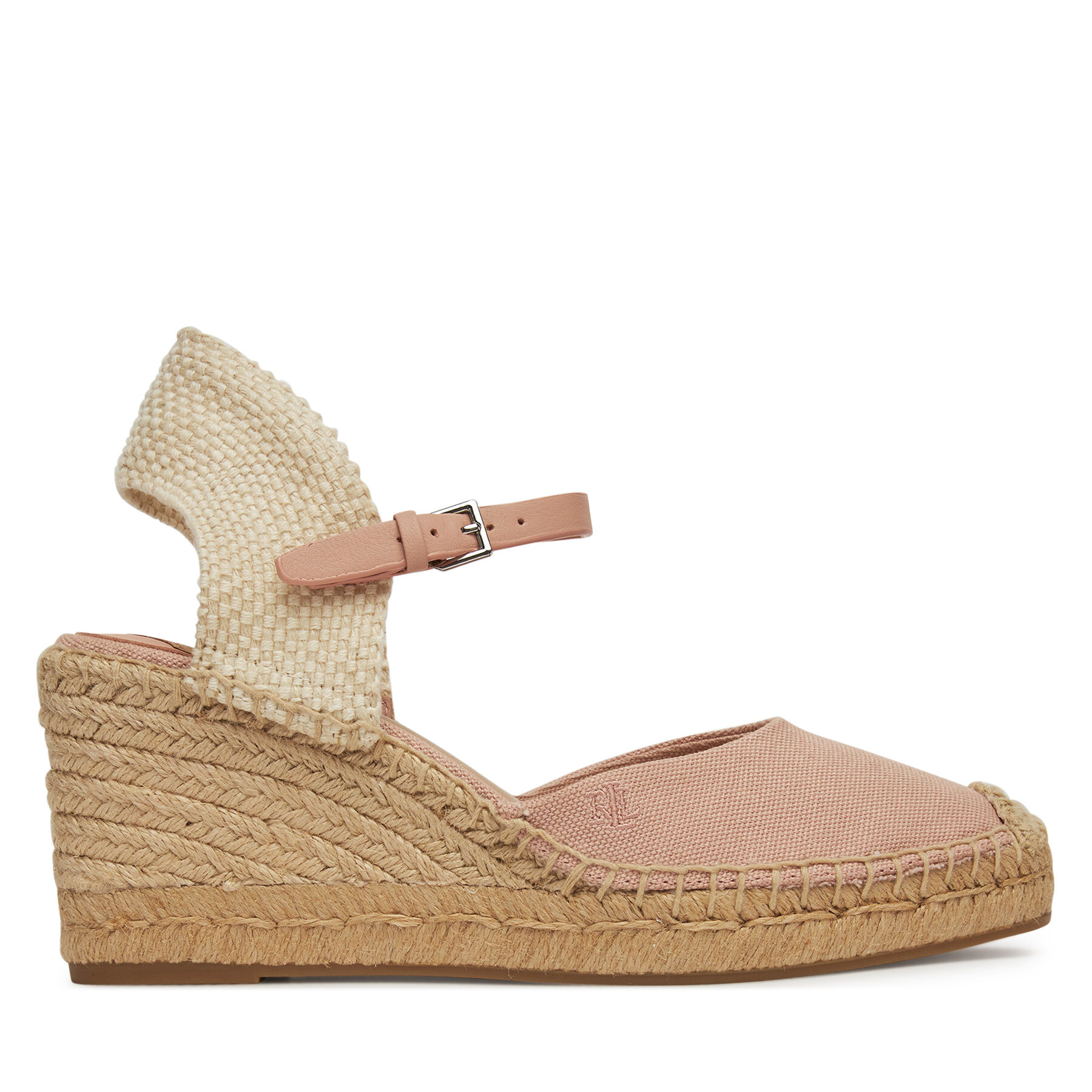 LAUREN RALPH LAUREN Espadryle Robby 802961836005 Różowy