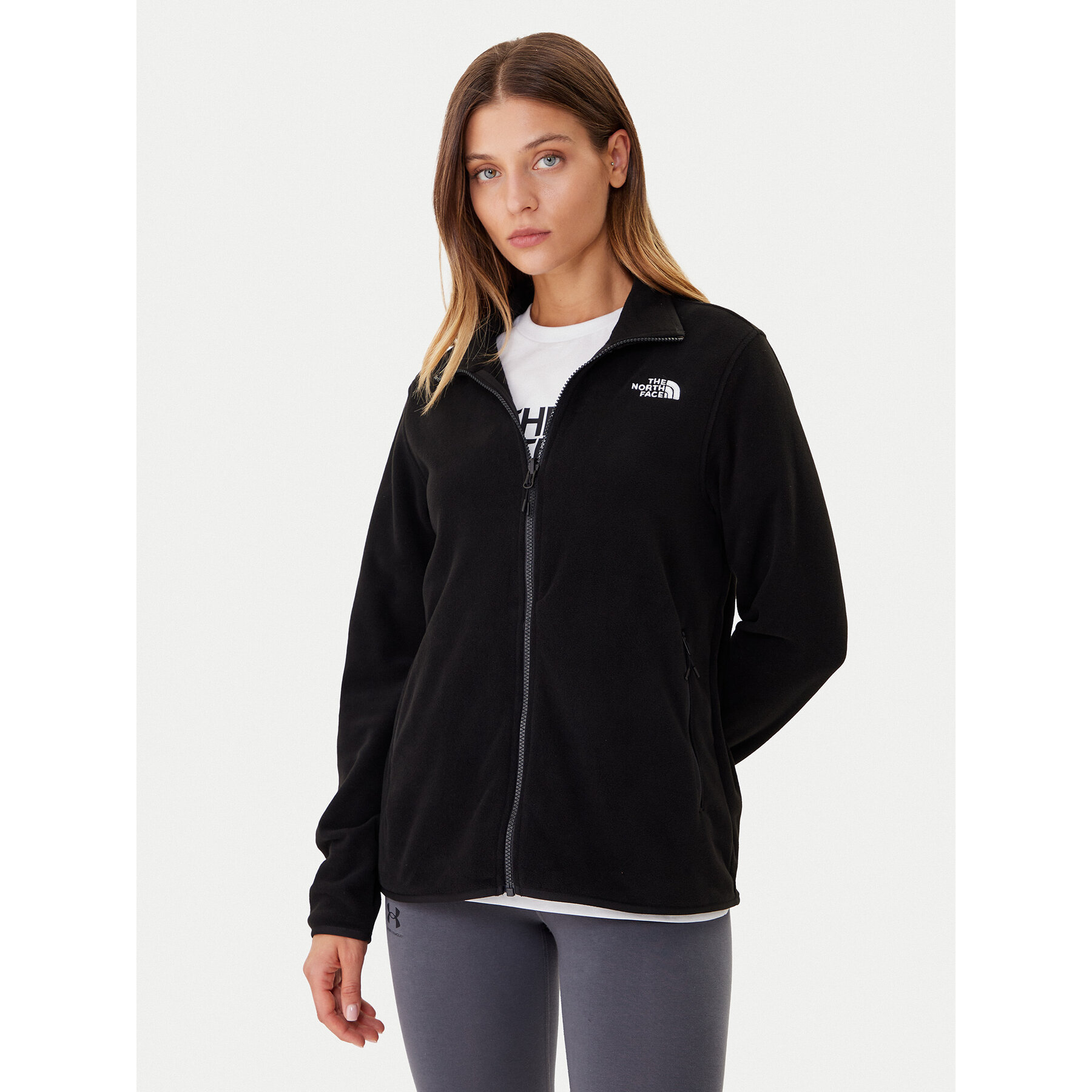 The North Face Polar Glacier NF0A8D2F Czarny Regular Fit