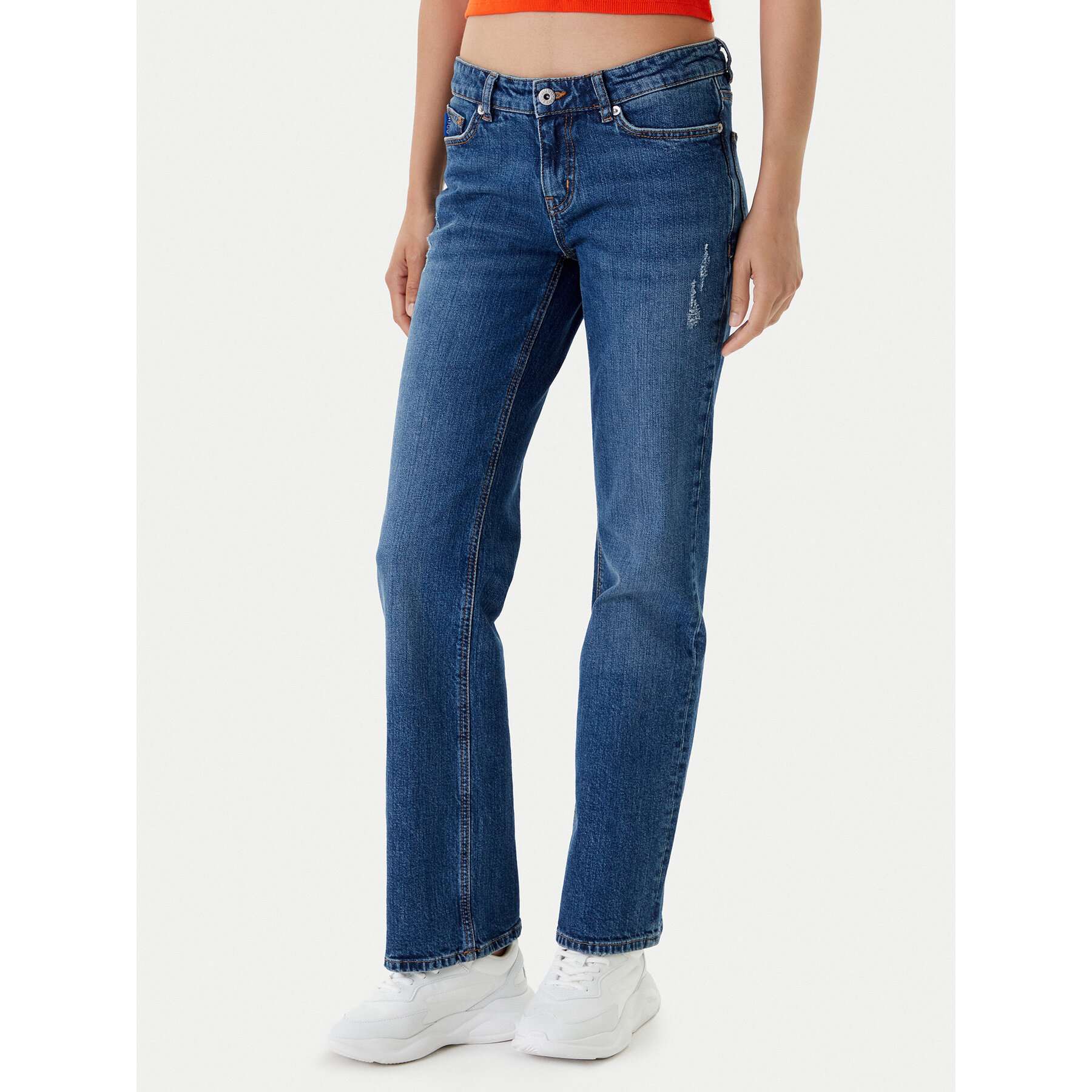 HUGO Jeansy Gamera_B 50541565 Niebieski Slim Fit