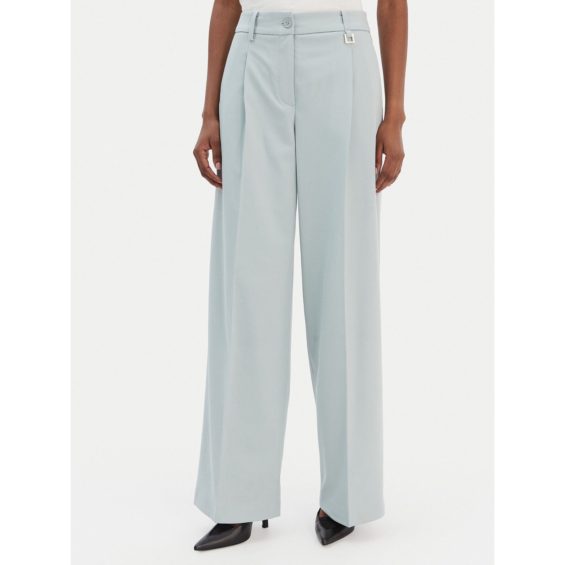 JOOP! Spodnie materiałowe Perle 30100443 Zielony Regular Fit