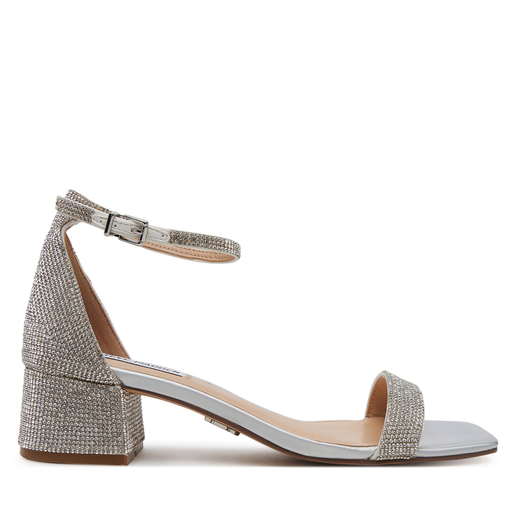 Steve Madden Sandały Gena-R SM11003580 Srebrny