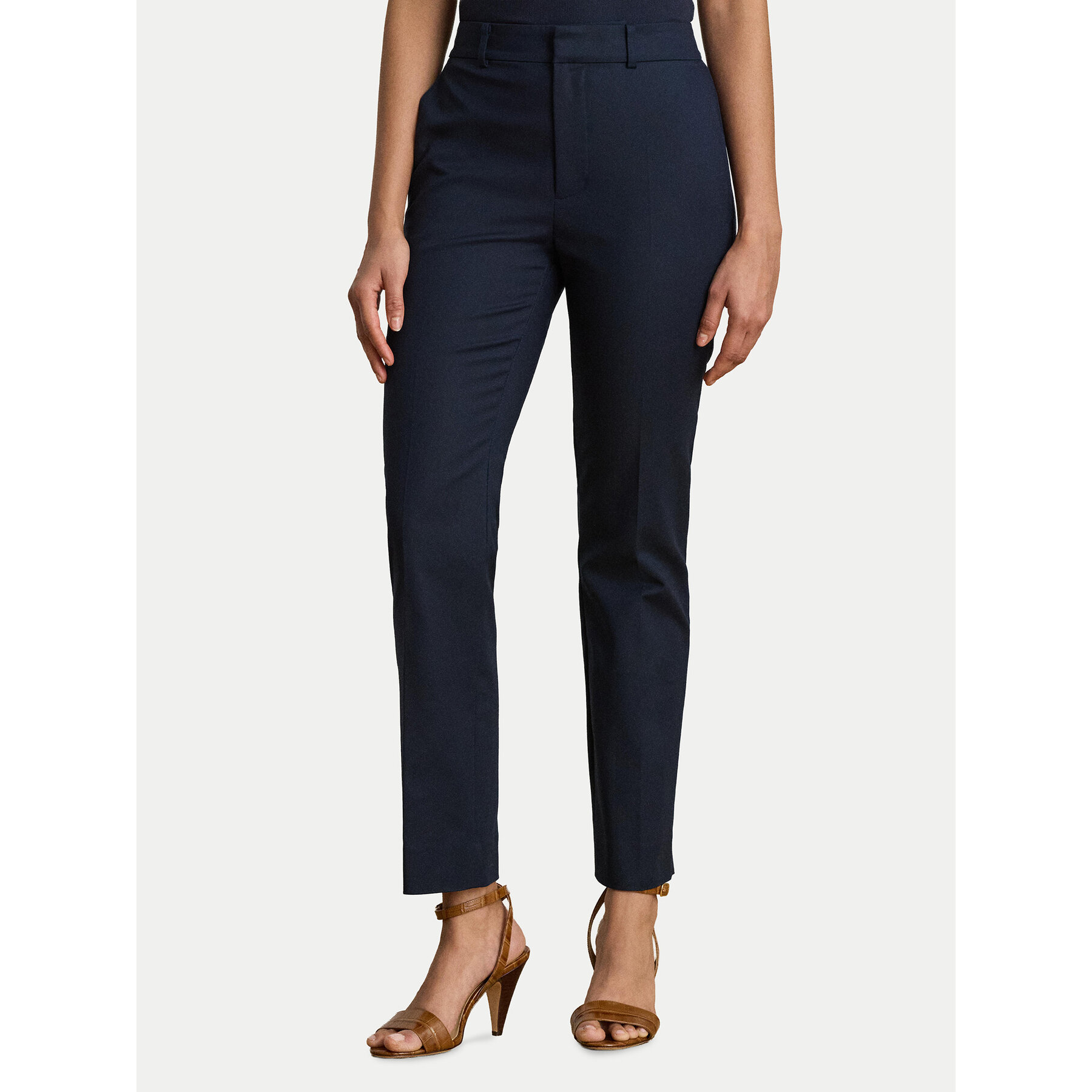 LAUREN RALPH LAUREN Spodnie materiałowe 200P14610004 Granatowy Slim Fit