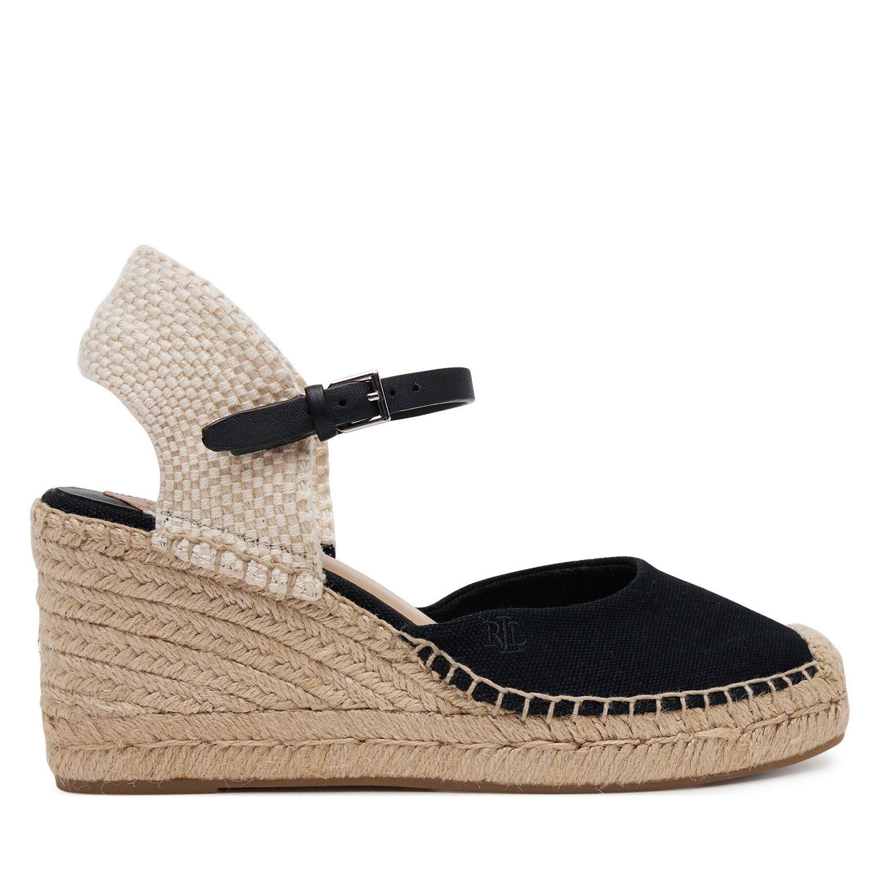 LAUREN RALPH LAUREN Espadryle Robby 802961836001 Czarny