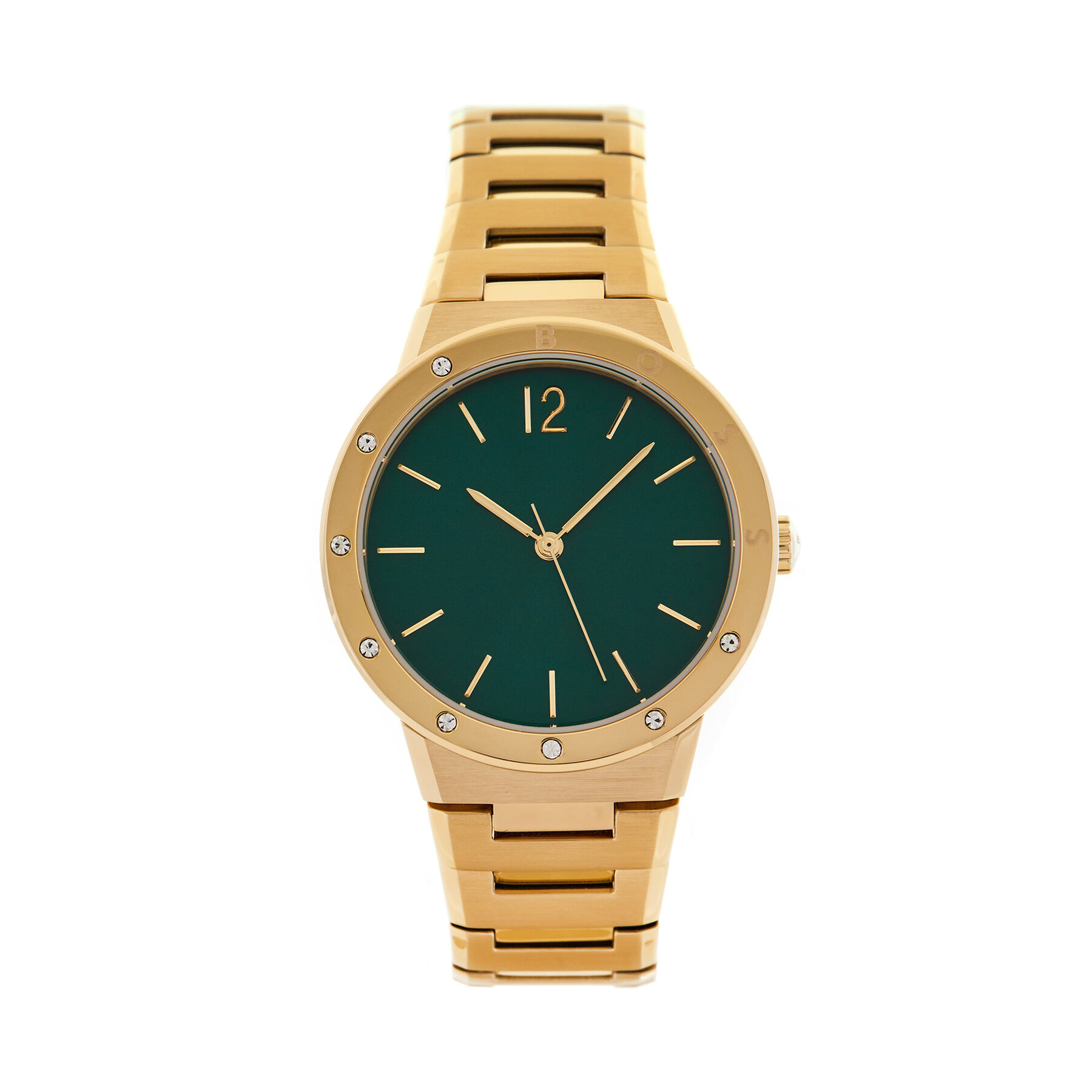 BOSS Zegarek Breath 1502649 Złoty