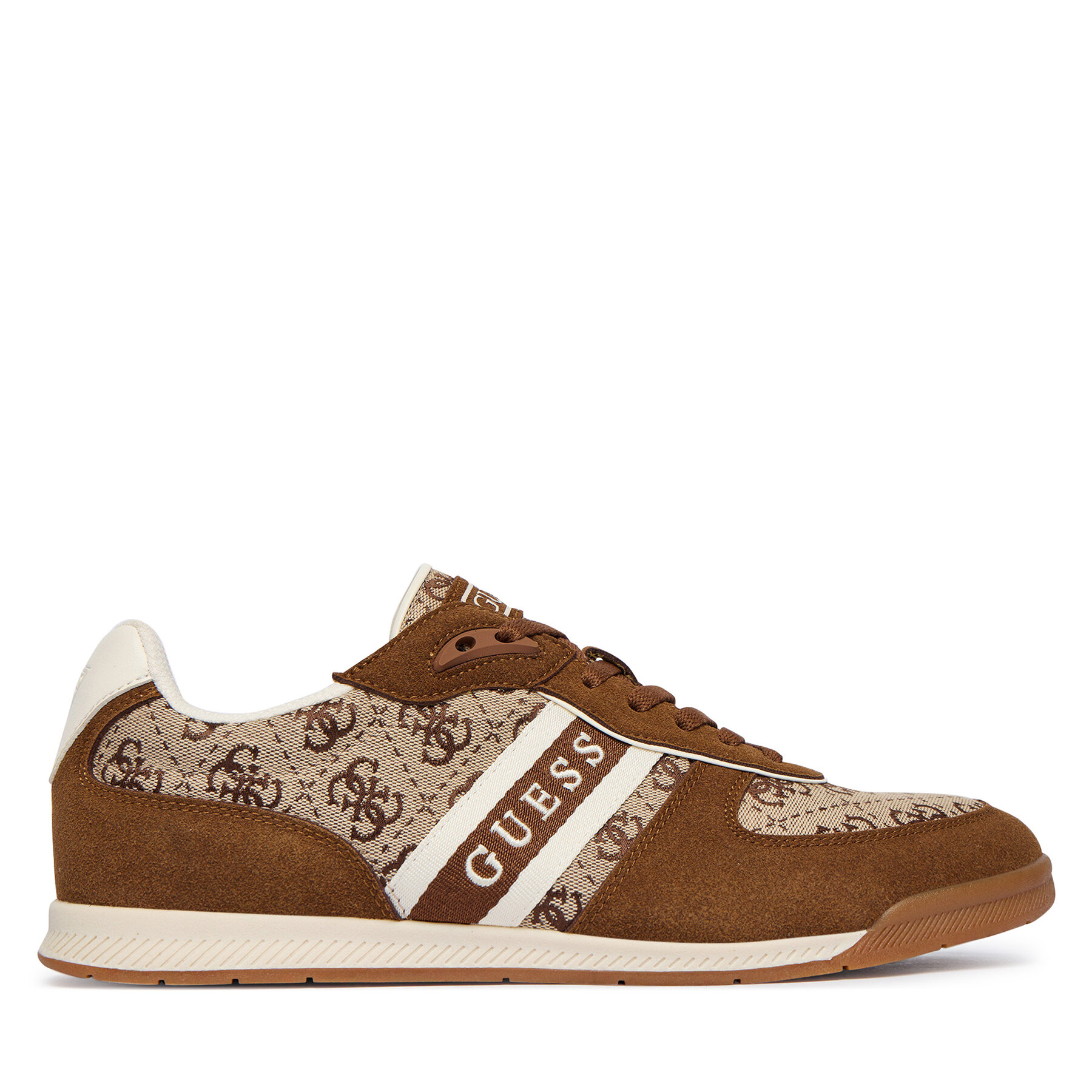 Guess Sneakersy FMTDIV SUE12 Brązowy