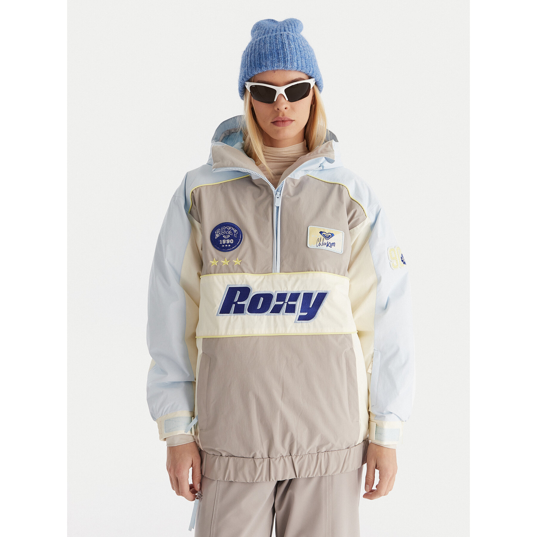 Roxy Kurtka snowboardowa Chole Kim ERJTJ03516 Kolorowy Regular Fit