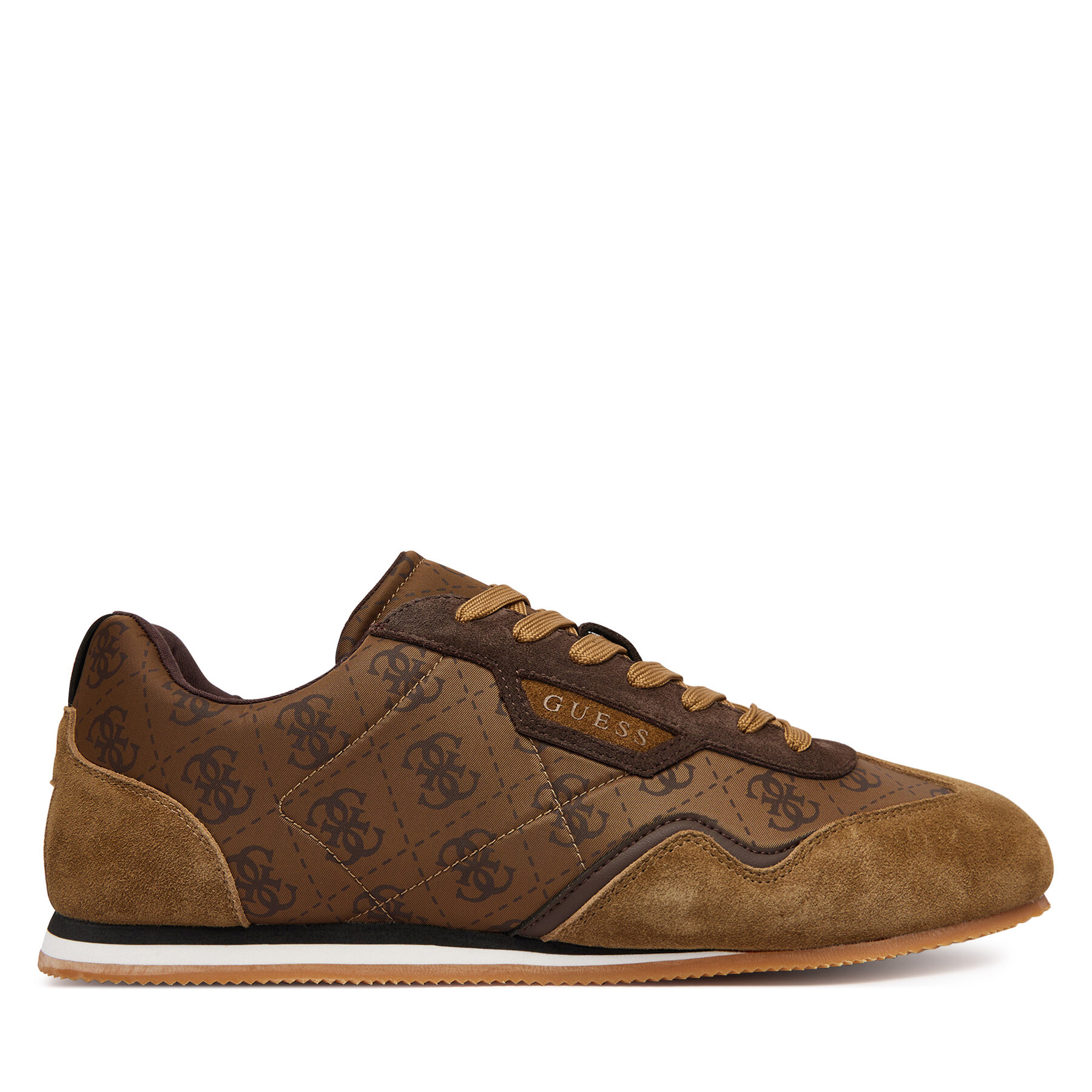 Guess Sneakersy FMPOLM FAL12 Brązowy