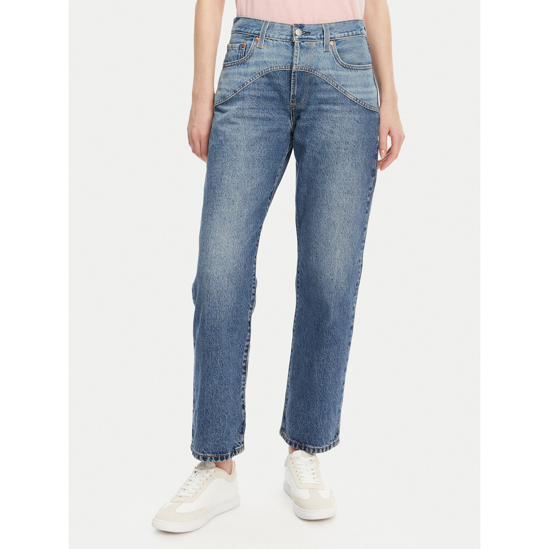 Levi's® Jeansy Western 501® 001V3-0001 Niebieski Regular Fit
