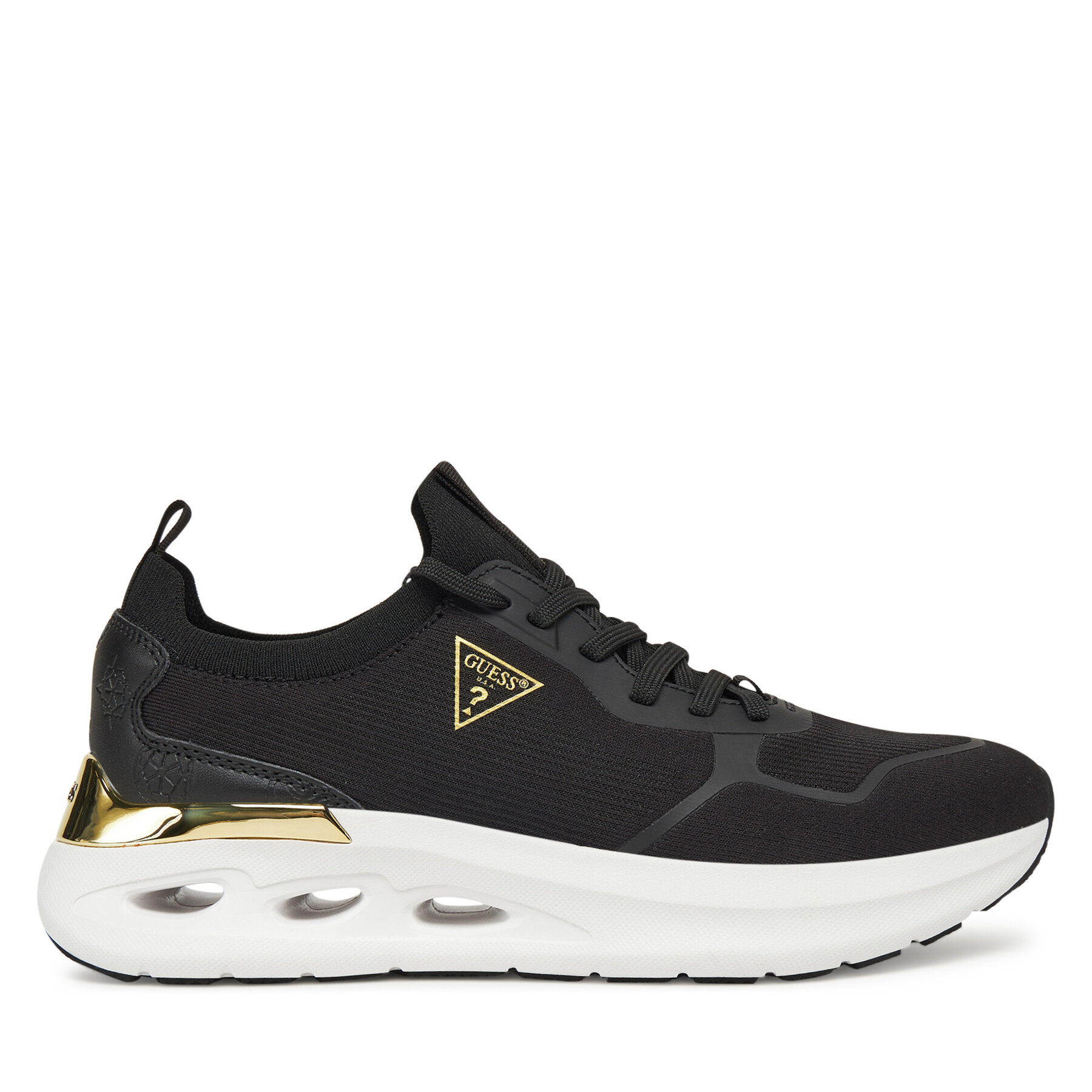 Guess Sneakersy FLJSOL FAB12 Czarny