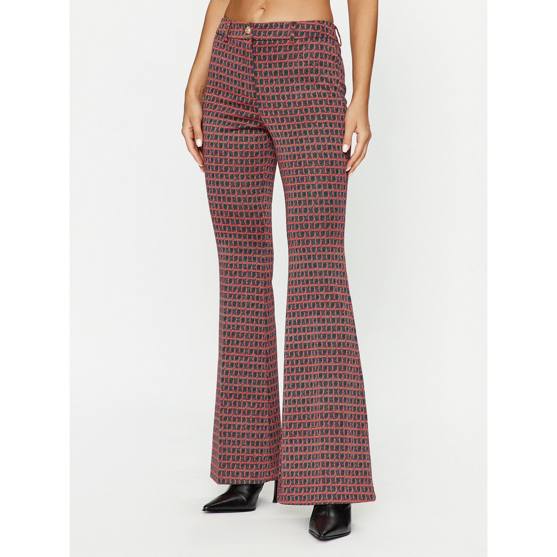 ViCOLO Spodnie materiałowe TR0241 Kolorowy Regular Fit