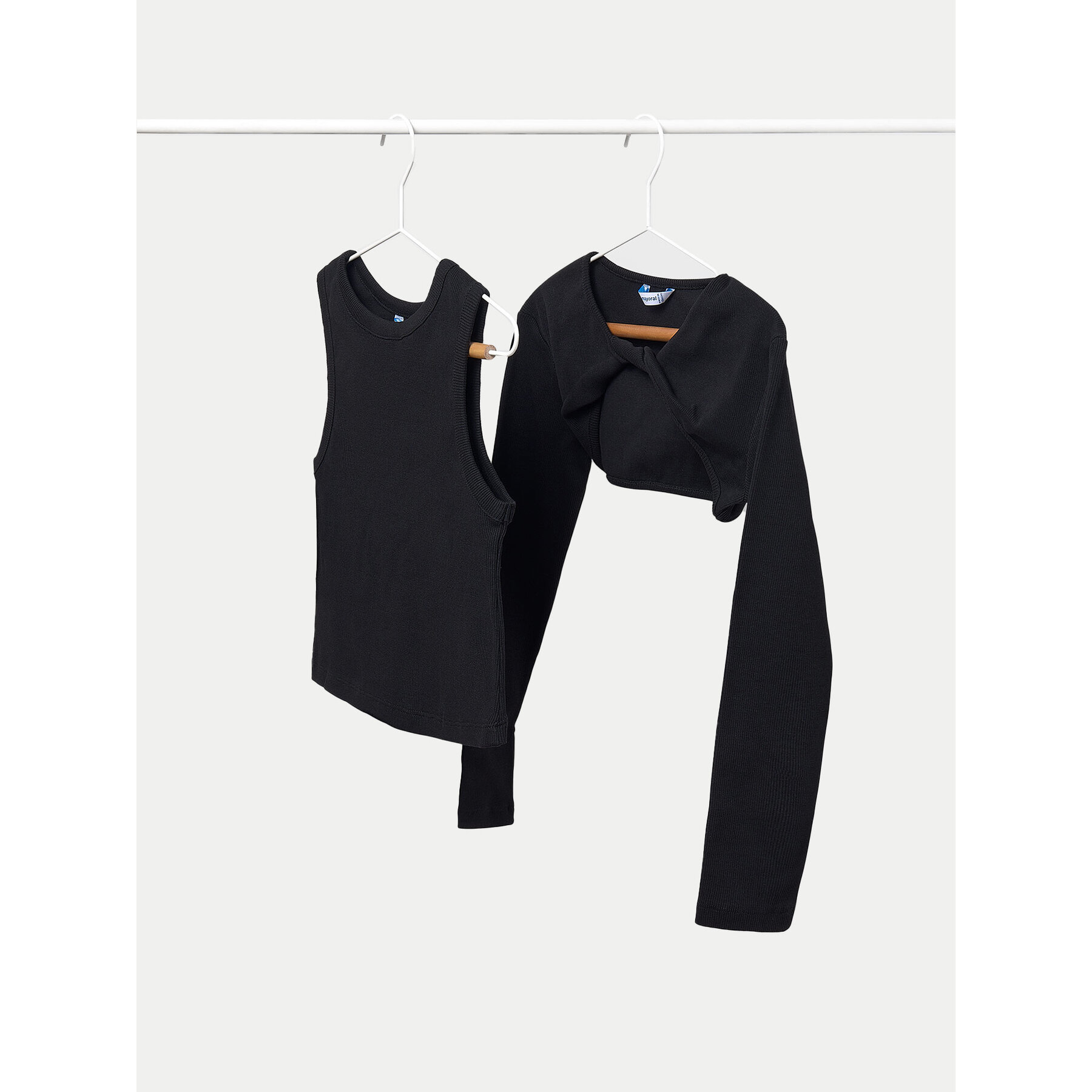 Mayoral Bluzka 6150 Czarny Regular Fit