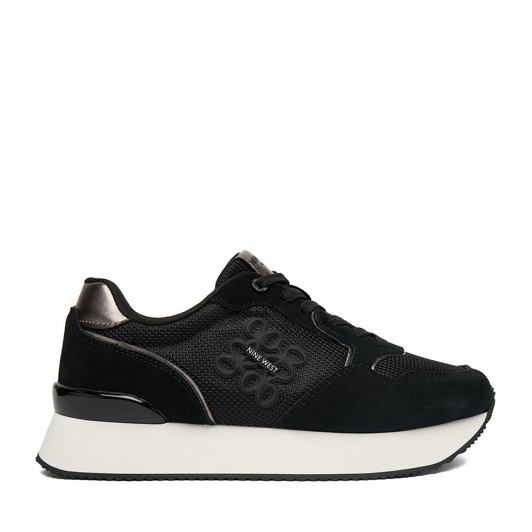 Nine West Sneakersy EO-H24049 Czarny