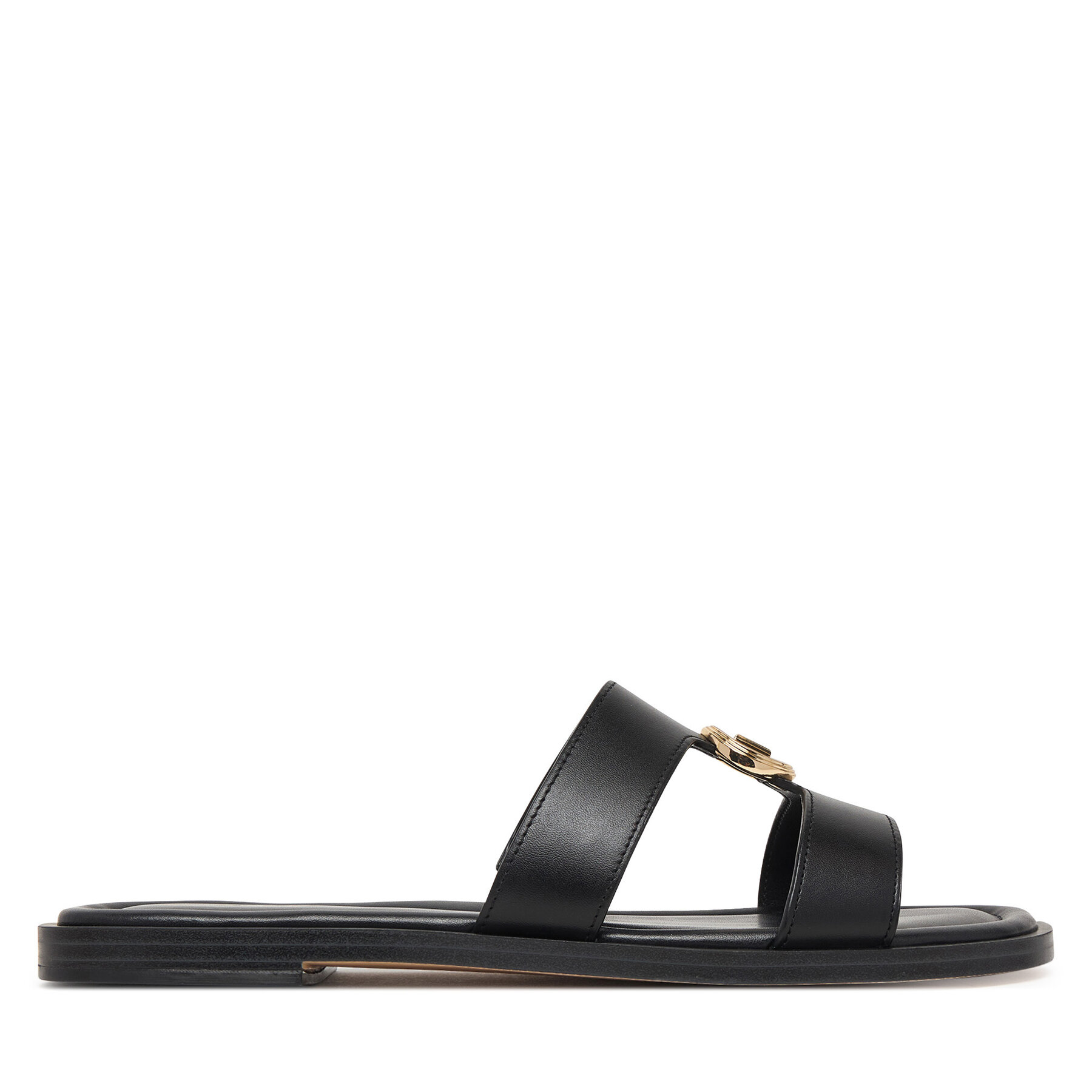 MICHAEL Michael Kors Klapki Ering Flat 40S6ERFS2L Czarny