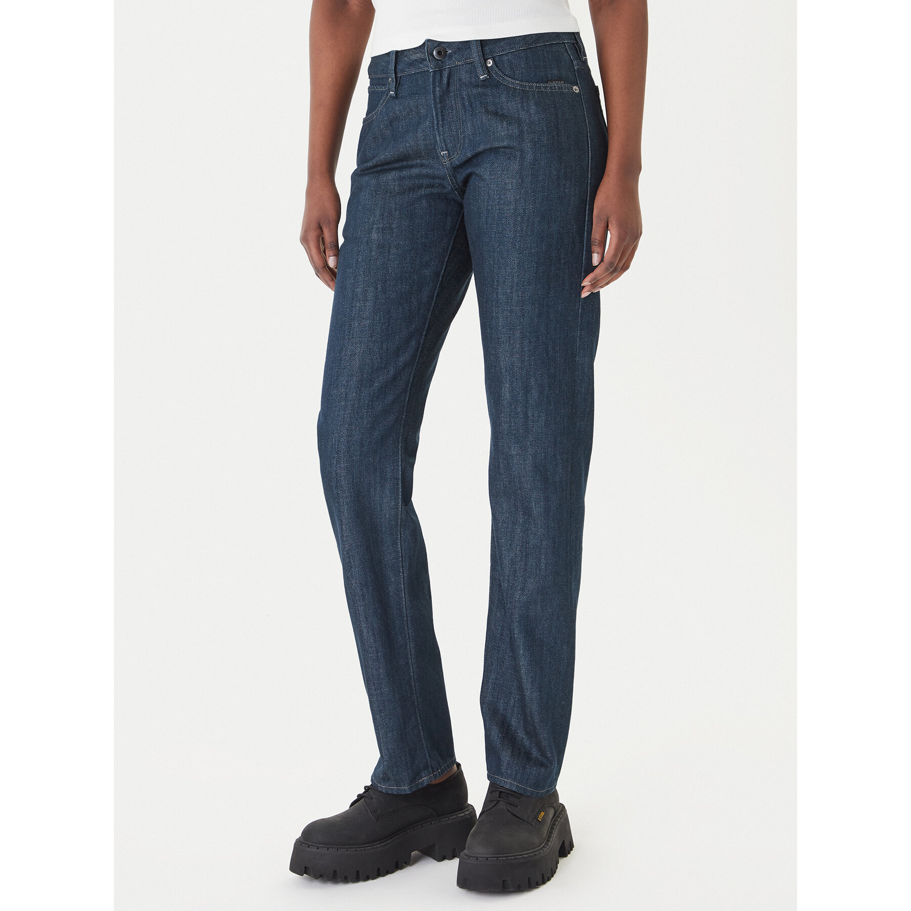 G-Star Raw Jeansy Lennoxx D28396-E358 Granatowy Straight Fit