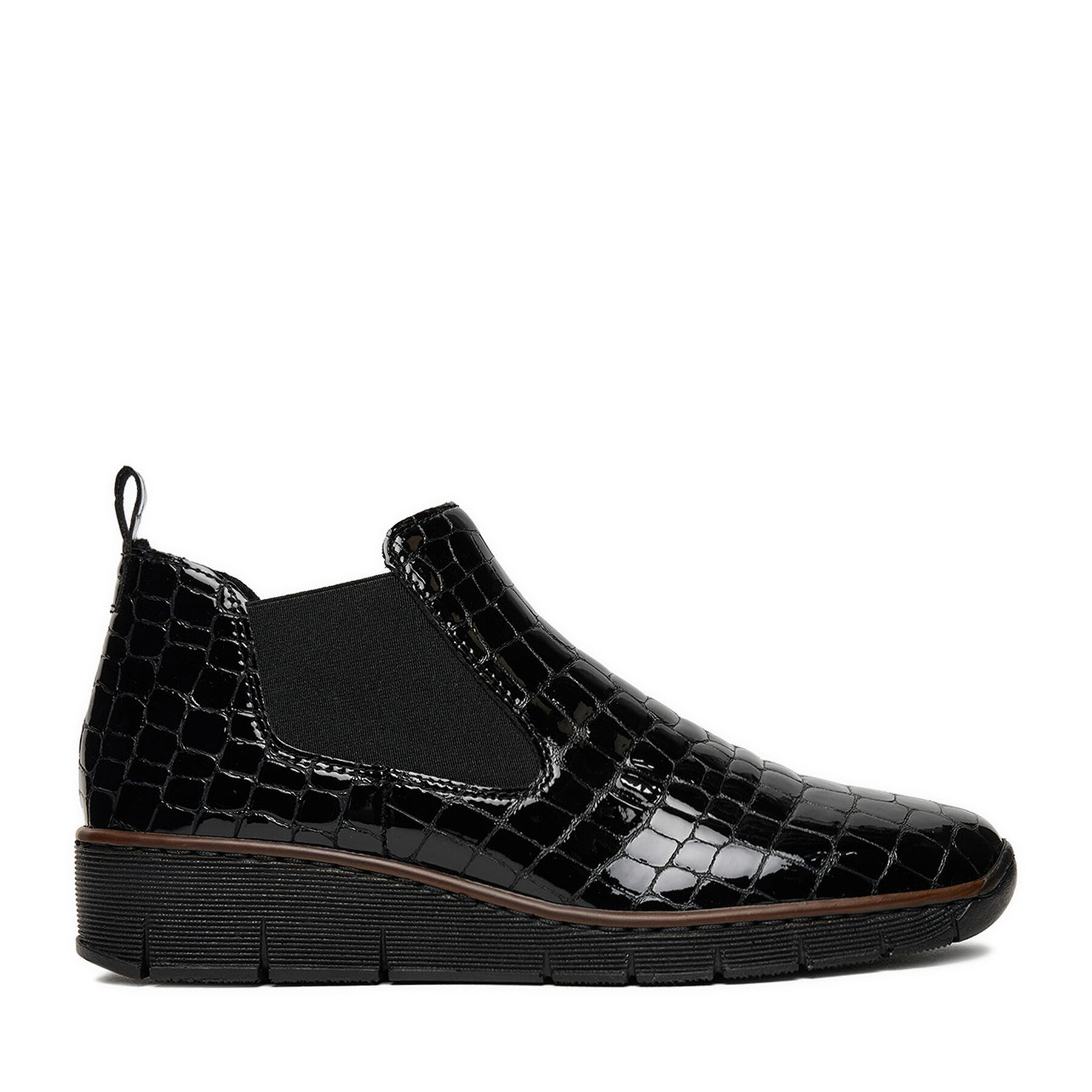 Rieker Sztyblety 53794-01 Czarny