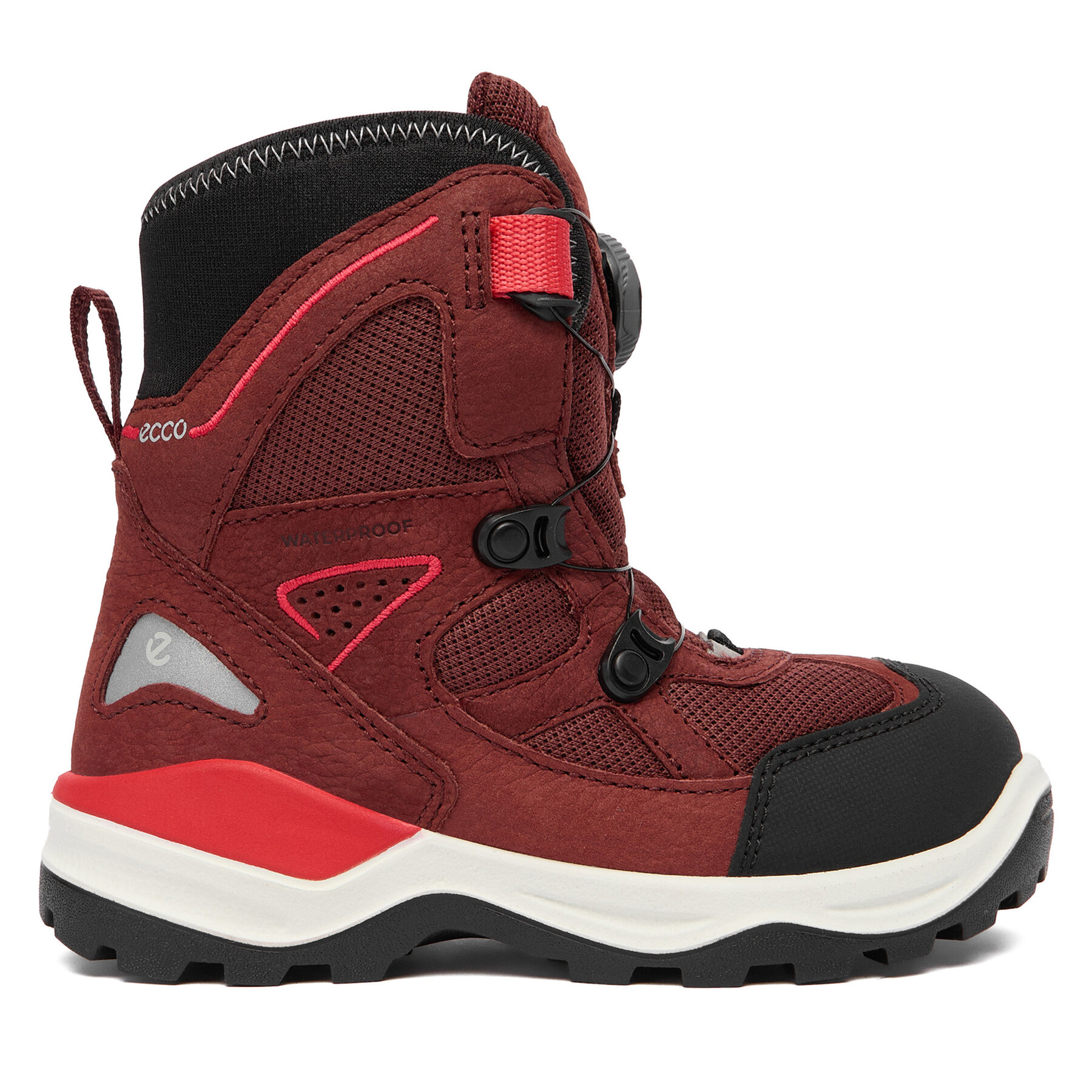 ECCO Śniegowce Snow Mountain 71033261049 Czerwony