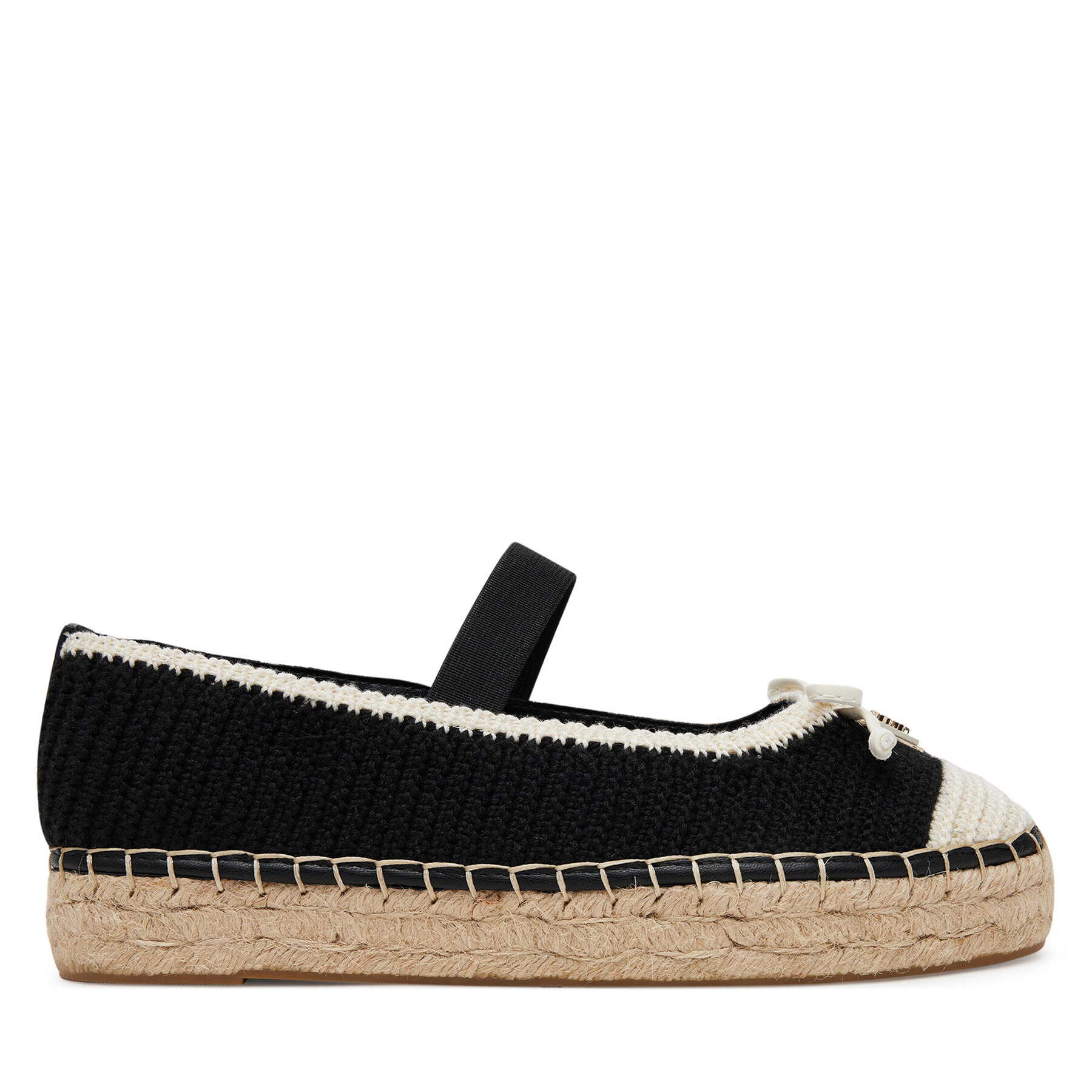 Guess Espadryle FLJJON FAB02 Czarny