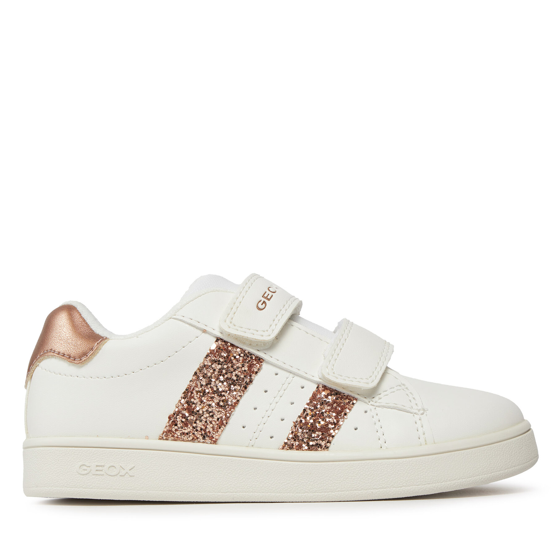 Geox Sneakersy J Eclyper Girl J45LRA 000BC C1ZH8 S Biały