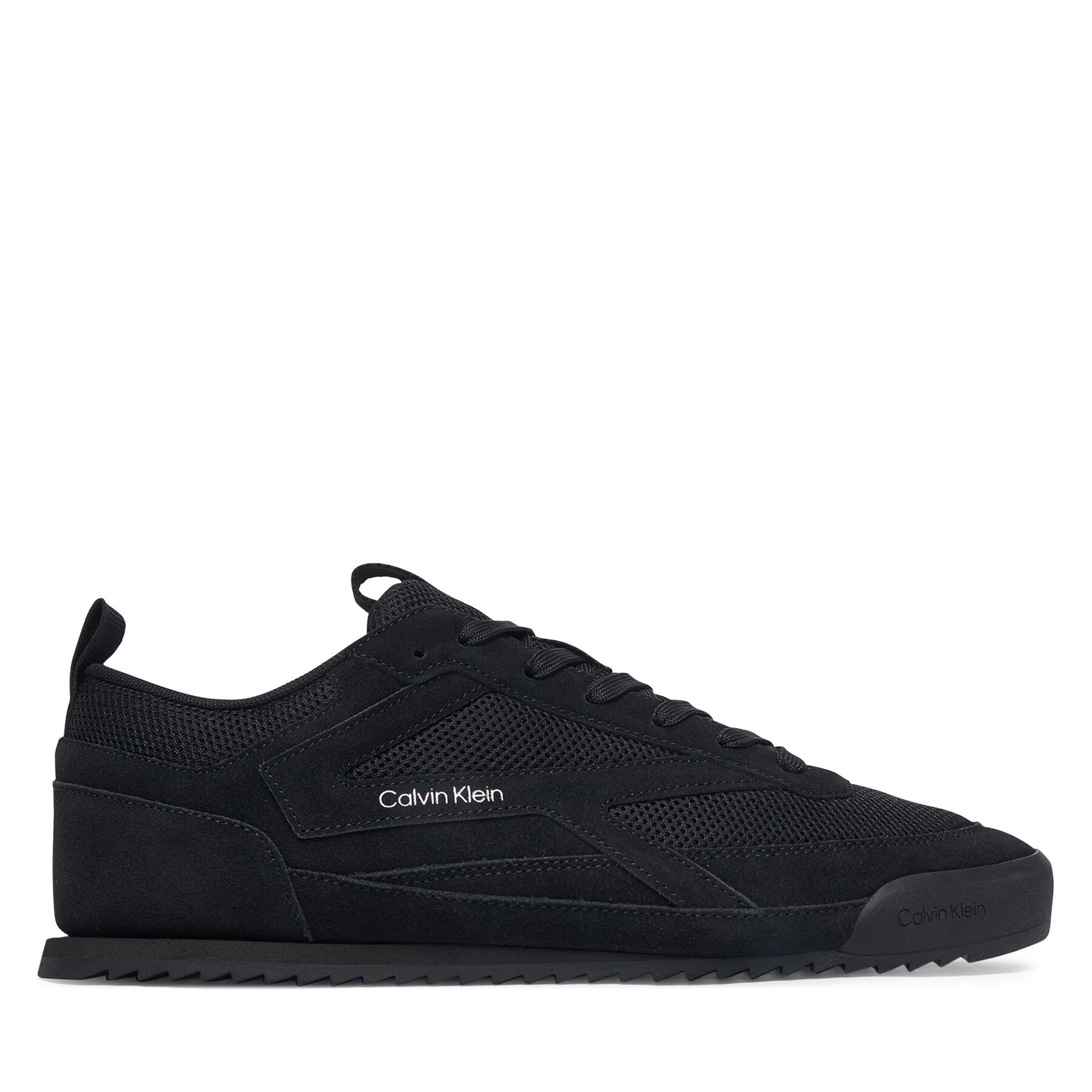 Calvin Klein Sneakersy Low Pro Runner Mix Mat HM0HM02208 Czarny