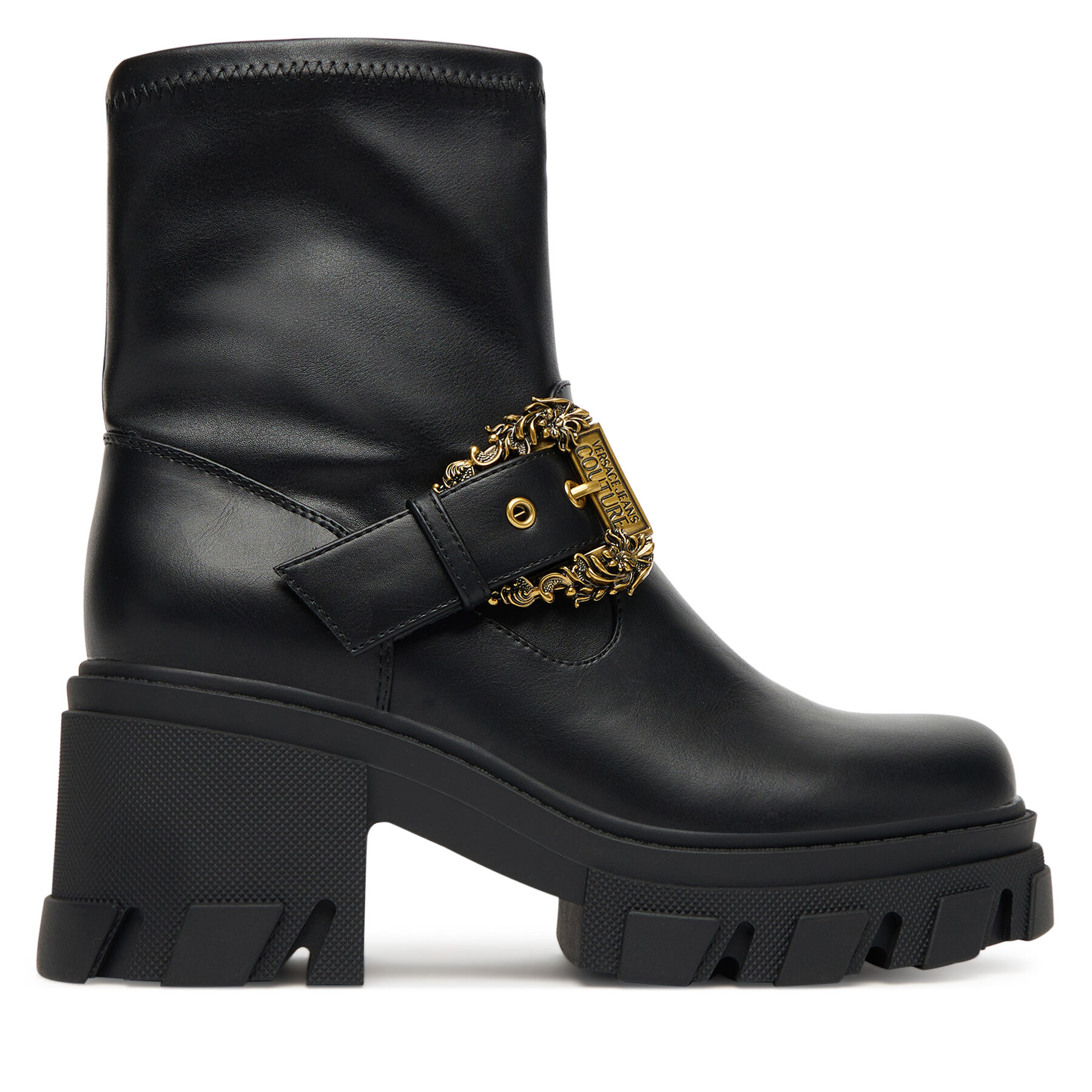 Versace Jeans Couture Botki 79VA3S80 Czarny