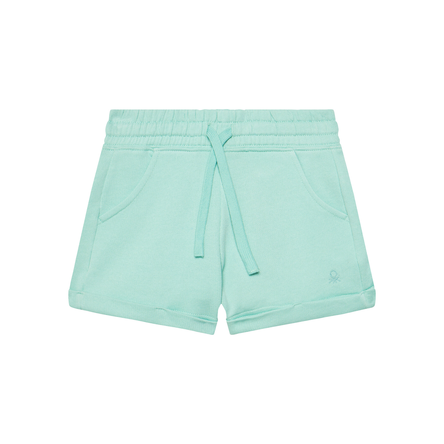 United Colors Of Benetton Szorty sportowe 3J68C901C Zielony Regular Fit