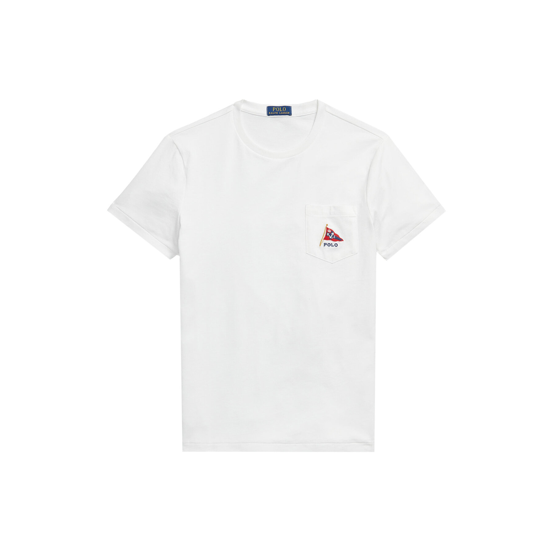 Polo Ralph Lauren T-Shirt 710B21952001 Biały Regular Fit