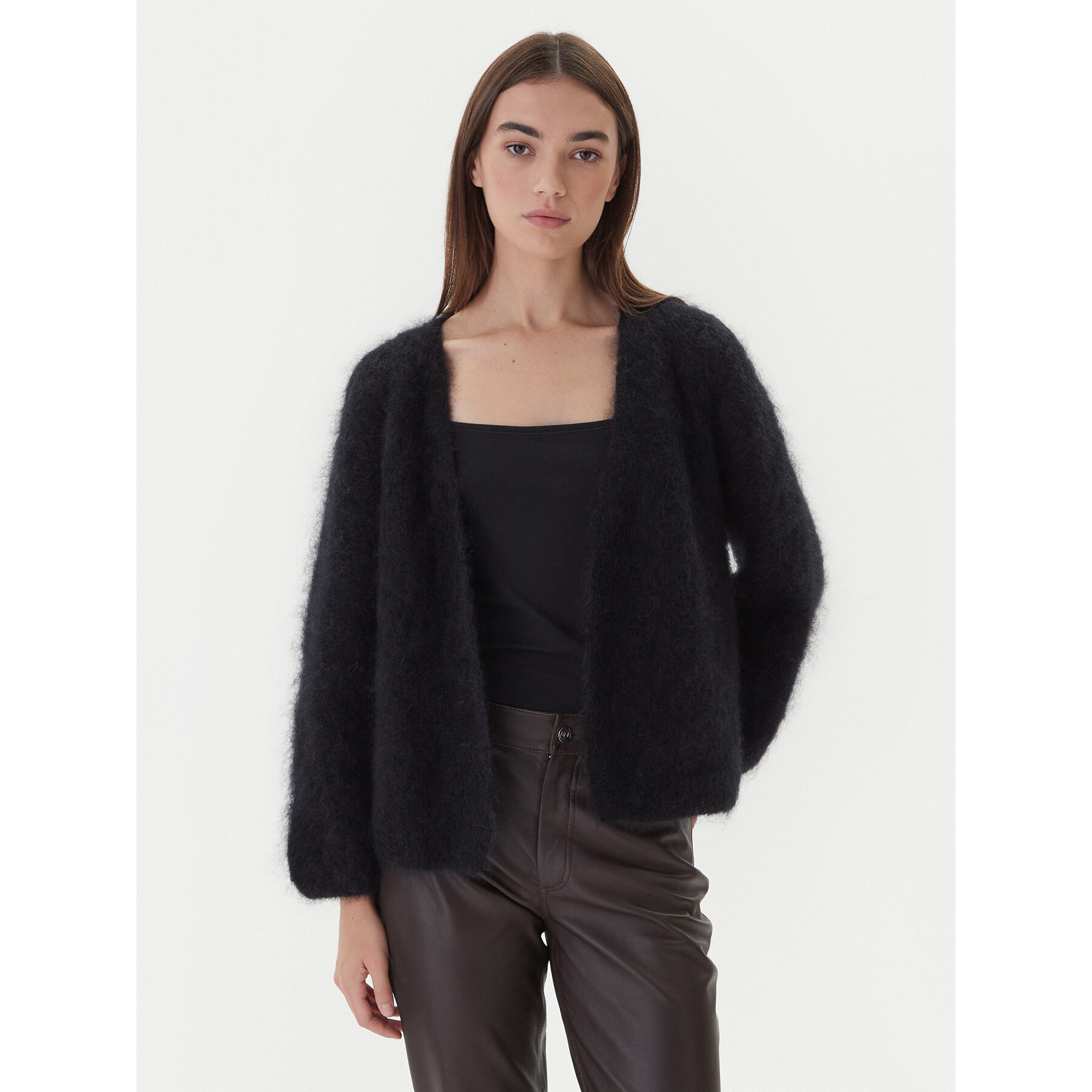 Dixie Kardigan M277Y072A 1900 Czarny Regular Fit