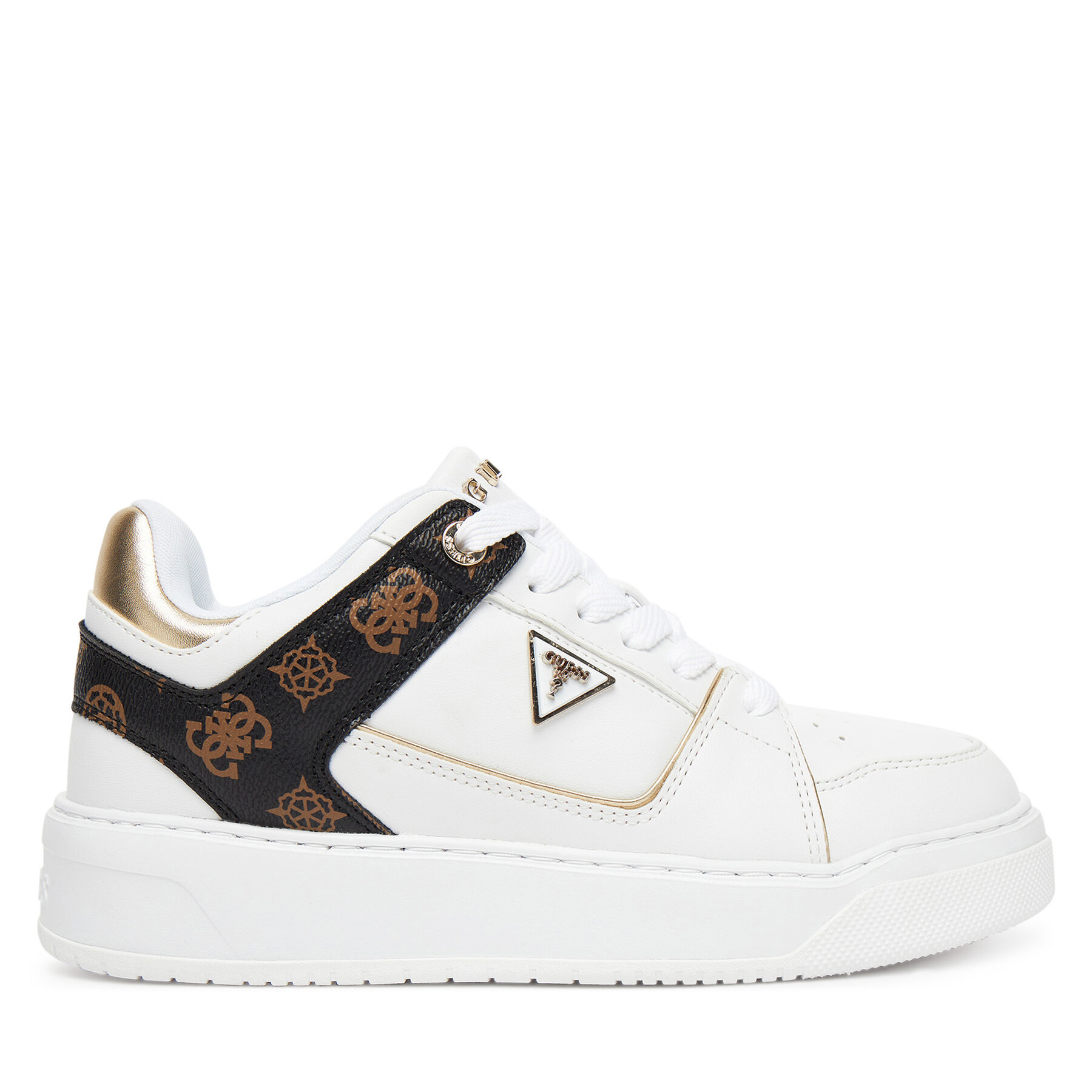 Guess Sneakersy FLTDEL FAL12 Biały