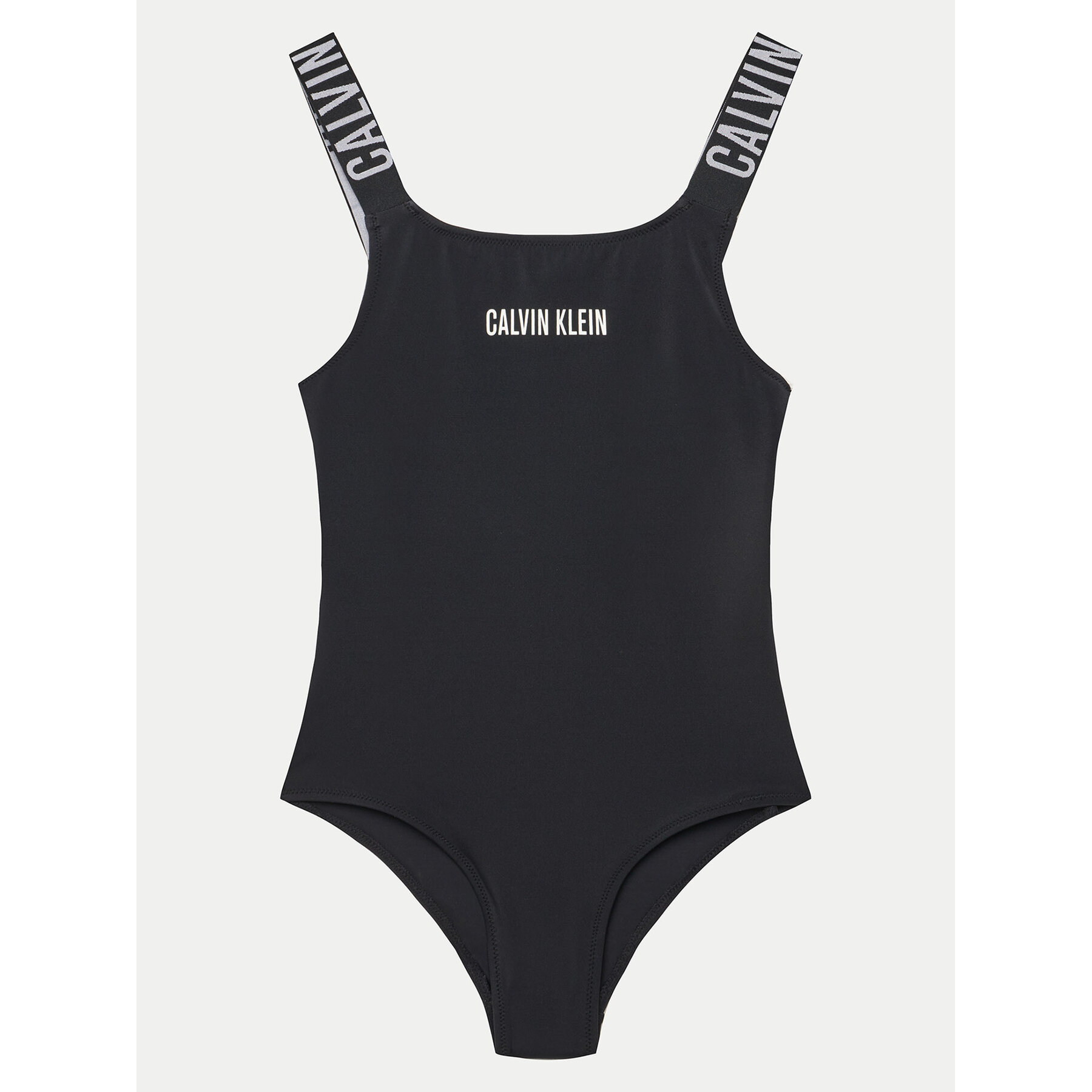 Calvin Klein Swimwear Strój kąpielowy KY0KY00098 Czarny