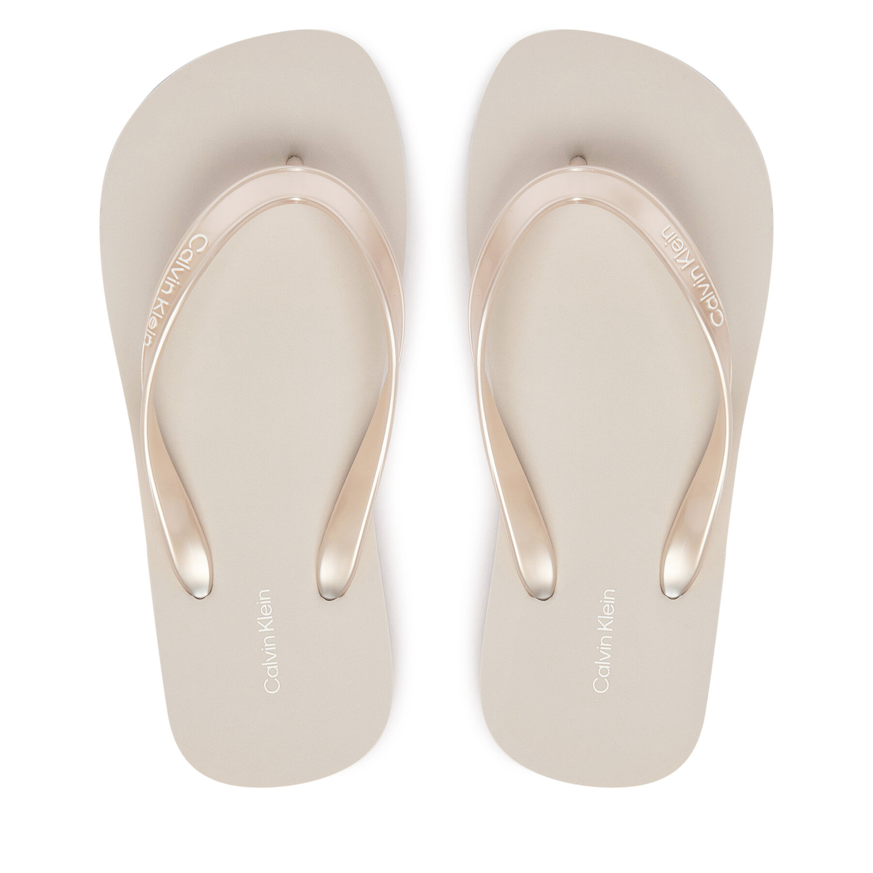 Calvin Klein Japonki Arwa HW0HW02956 Srebrny