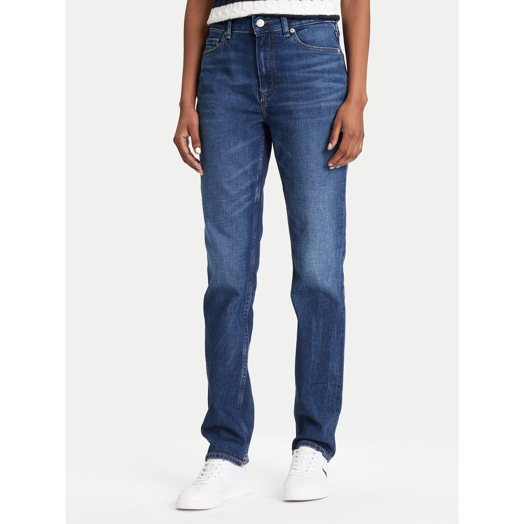 Tommy Hilfiger Jeansy WW0WW45684 Niebieski Slim Fit