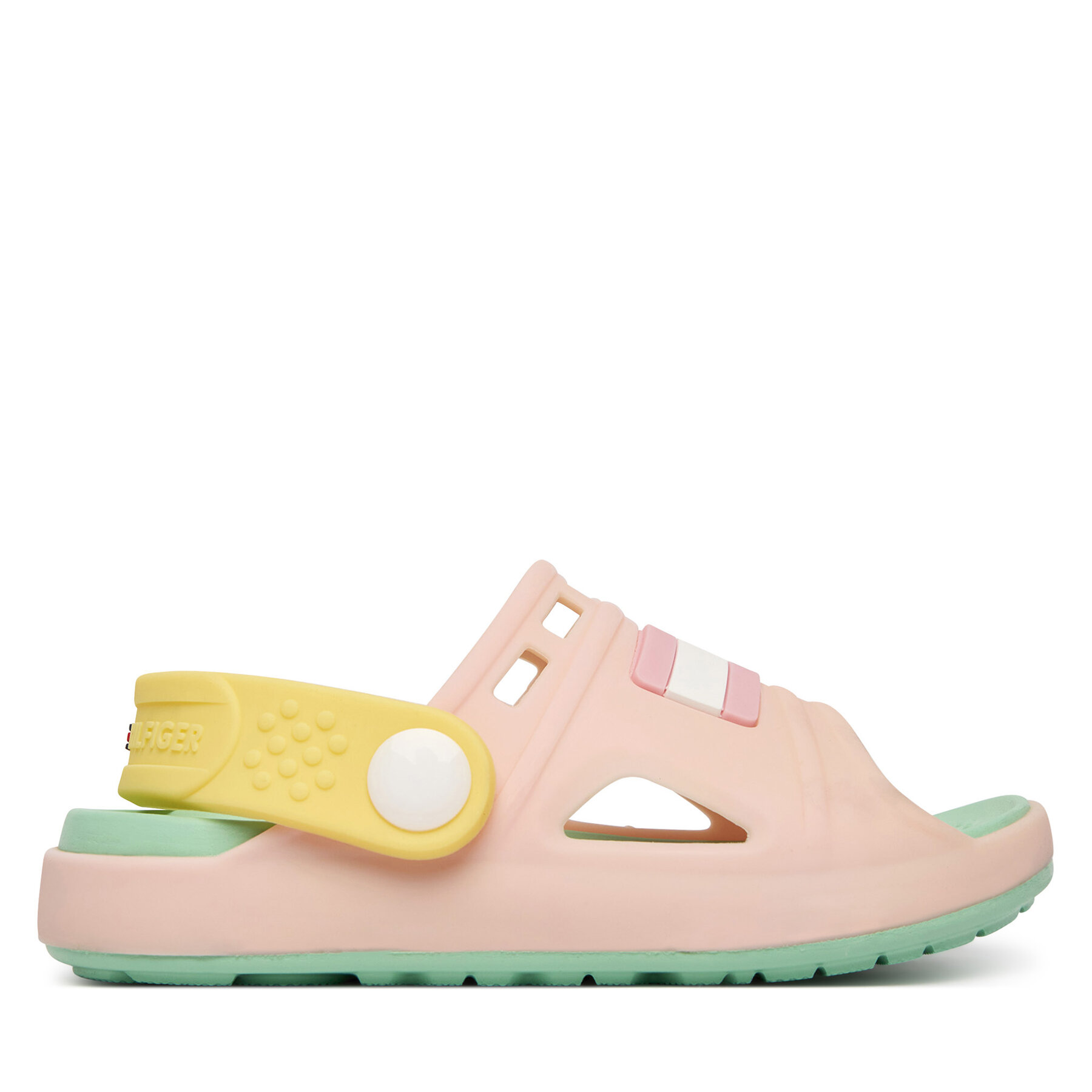 Tommy Hilfiger Sandały T3AF-34319-0083 M Różowy