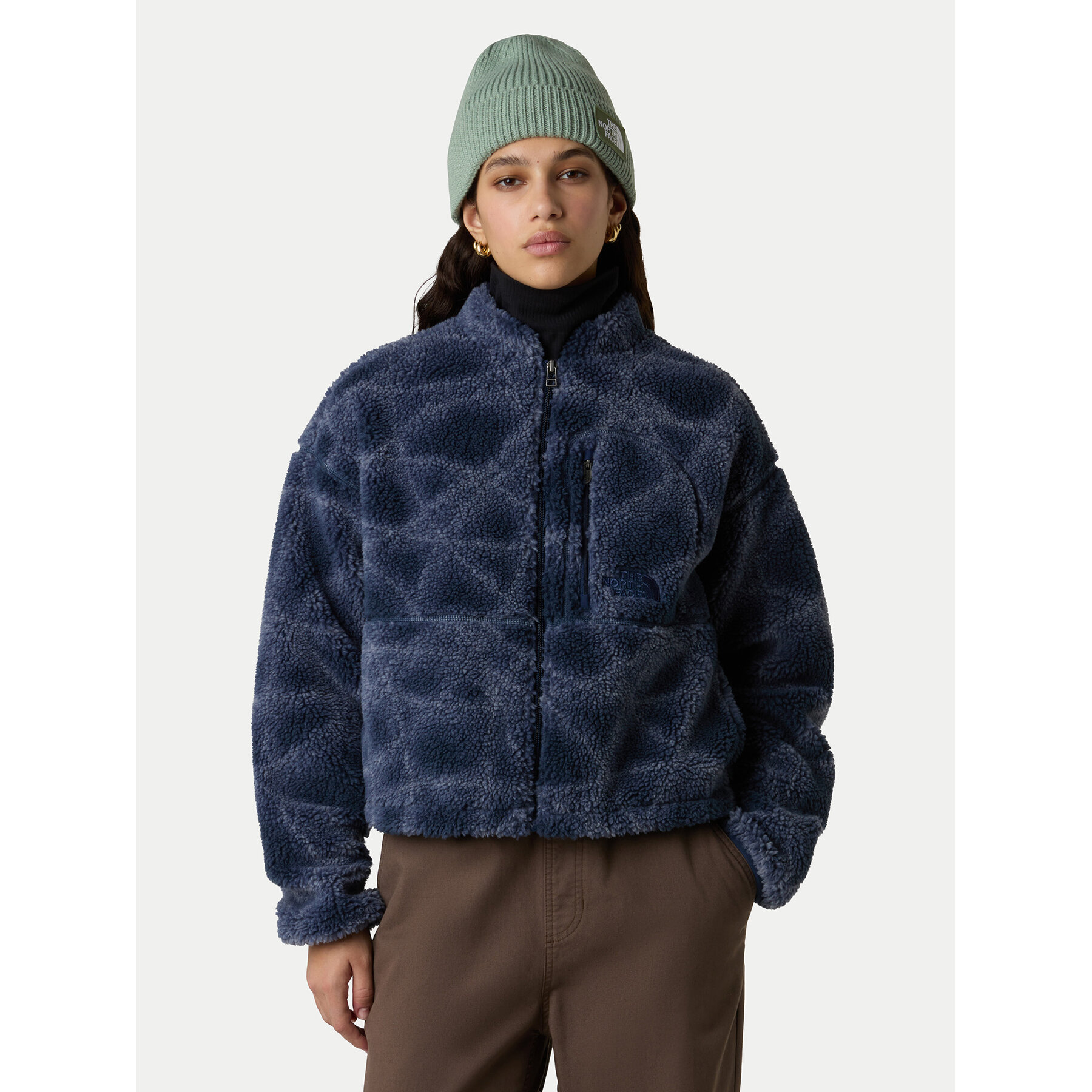 The North Face Polar Extreme Pile NF0A8D5X Granatowy Relaxed Fit